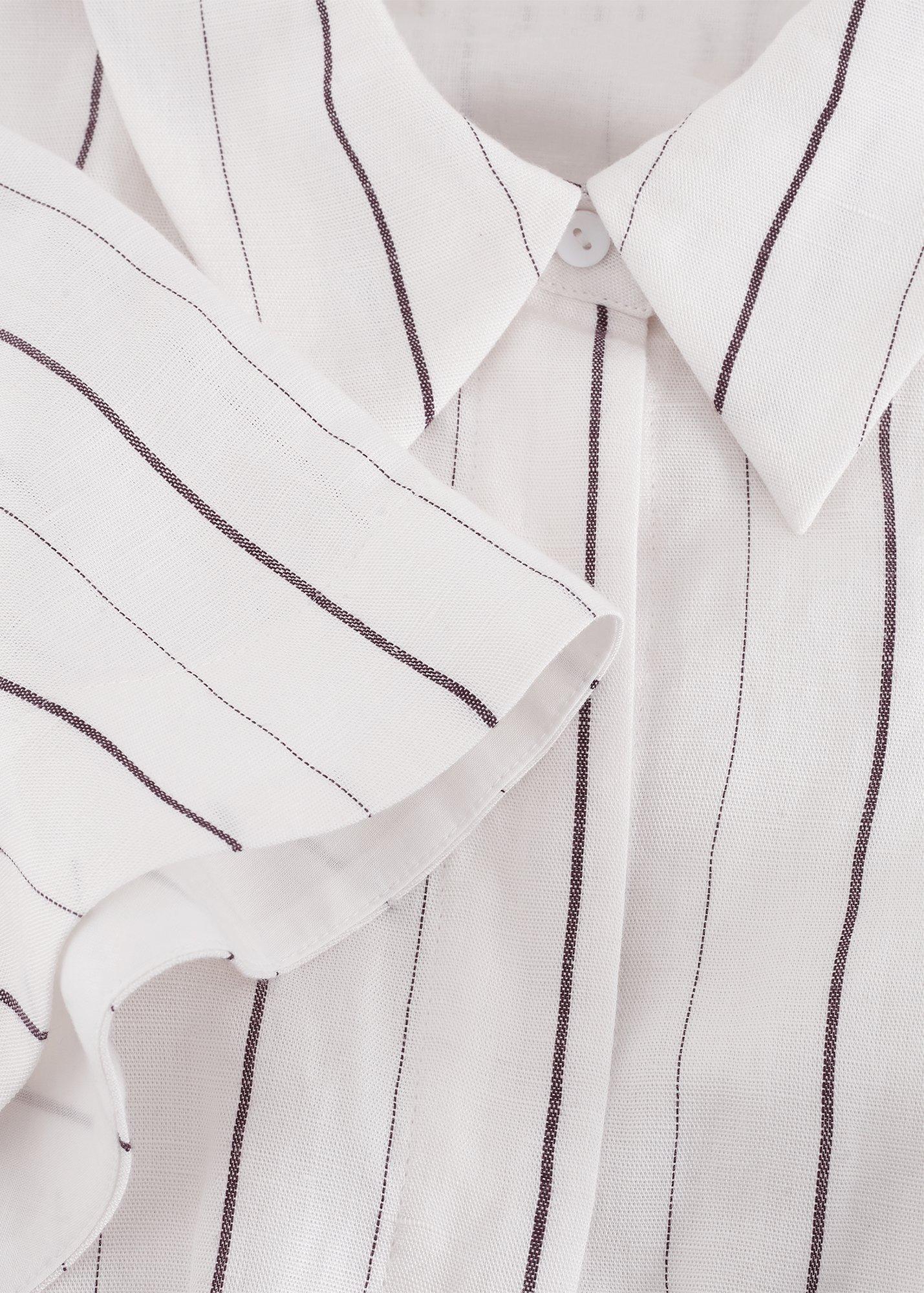 marielle-white-stripe-shirt-dress