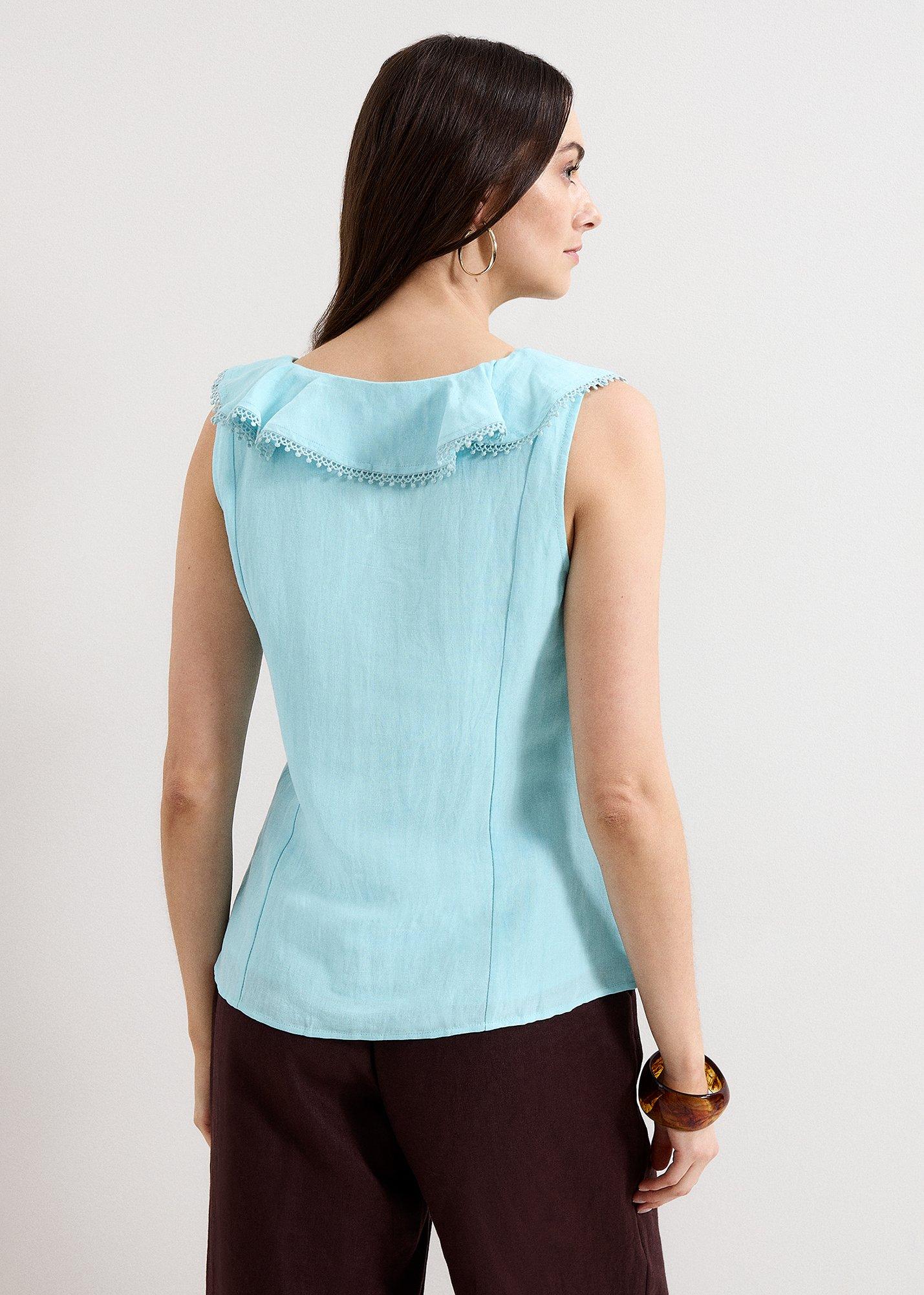 Rhona Linen Blouse