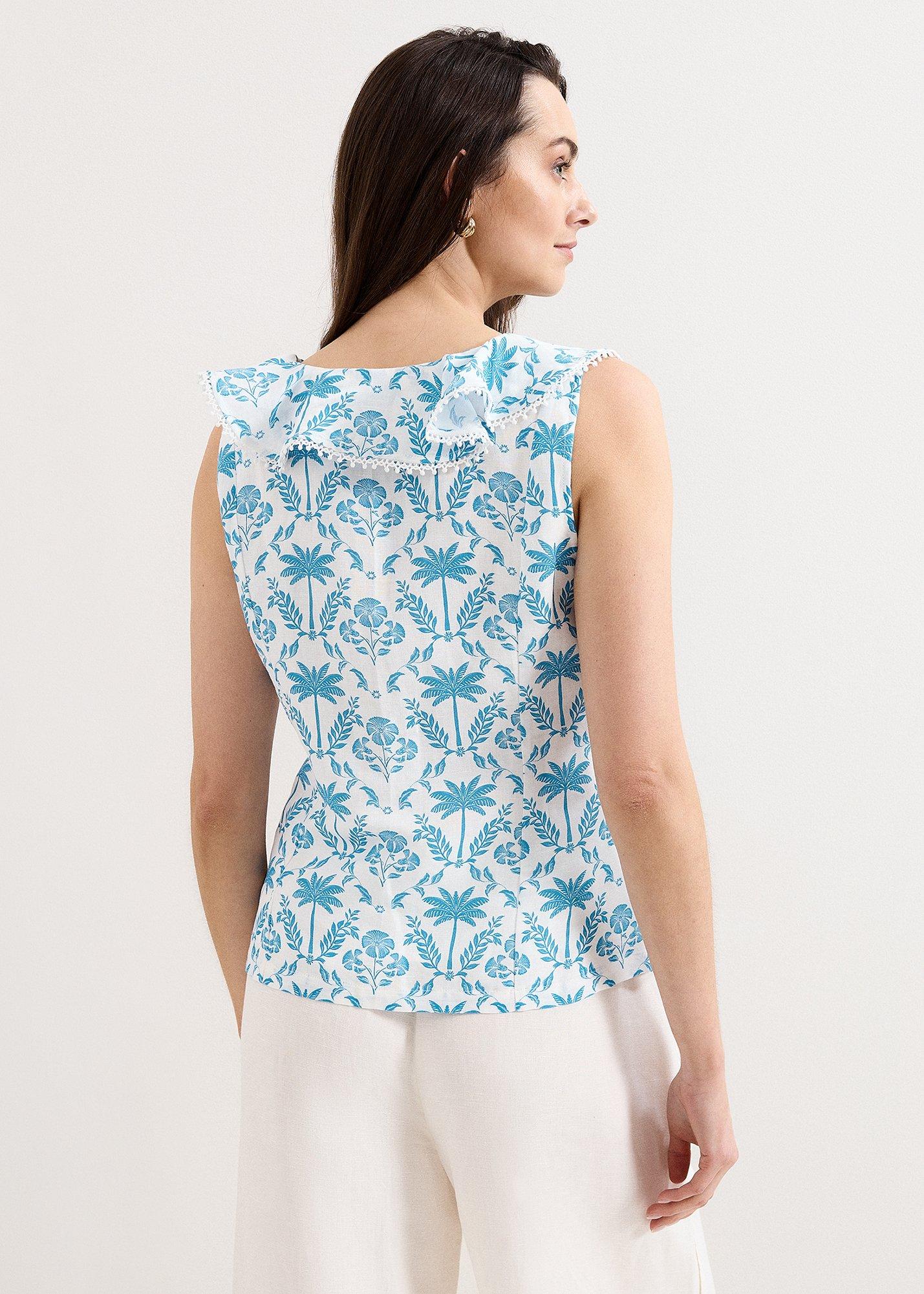 Rhona Linen Blouse