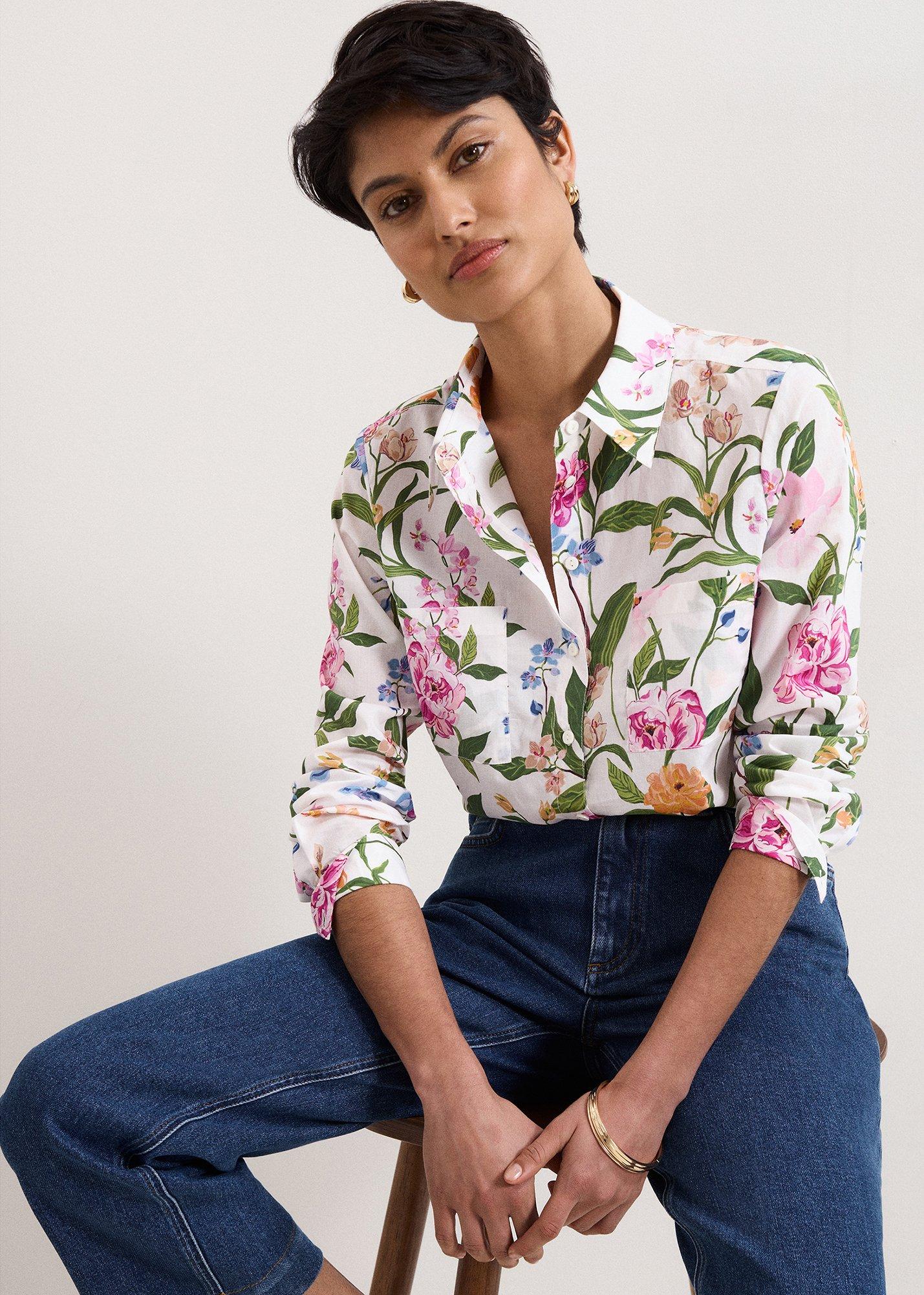 Maddelena Floral Print Shirt