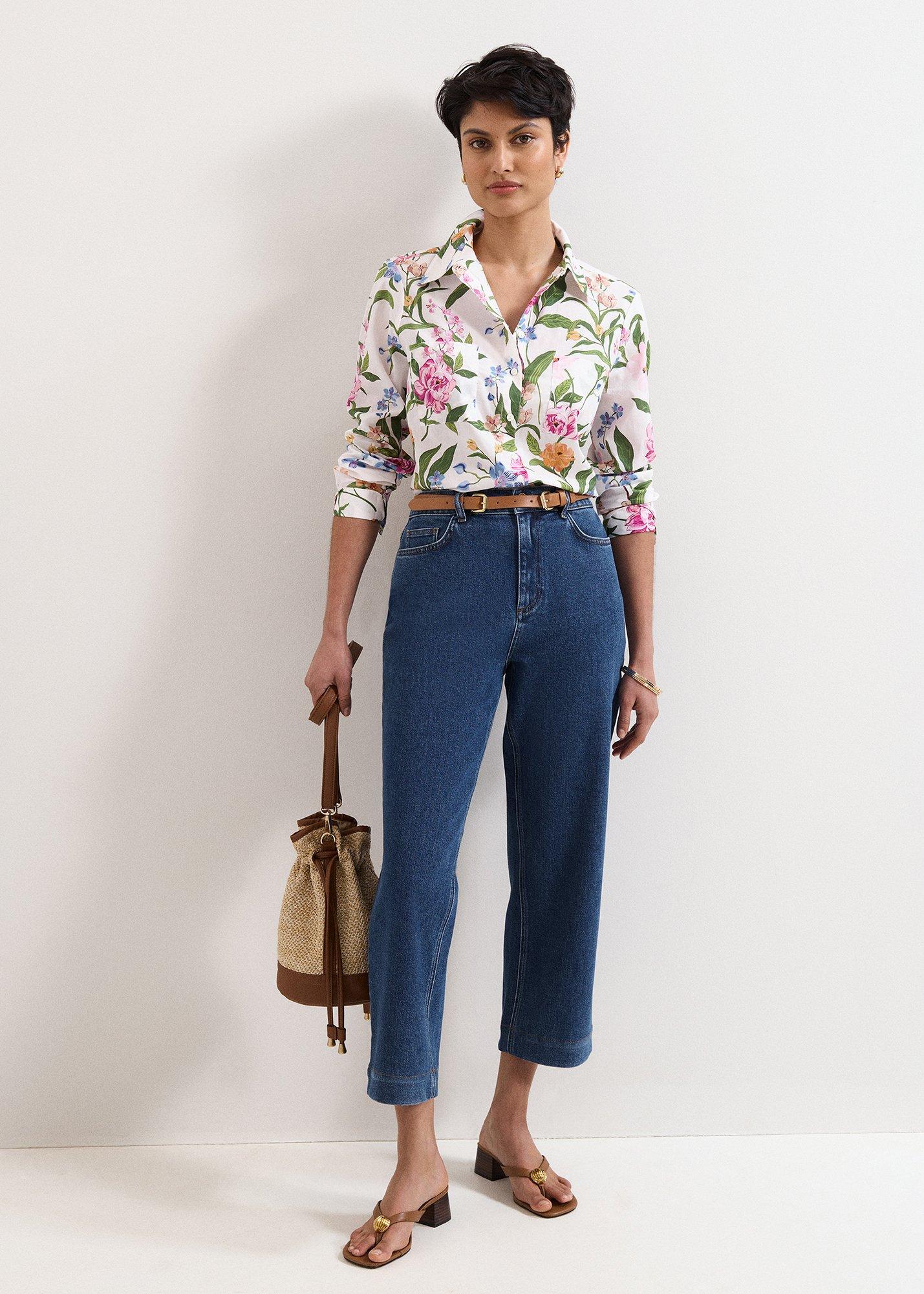 Maddelena Floral Print Shirt