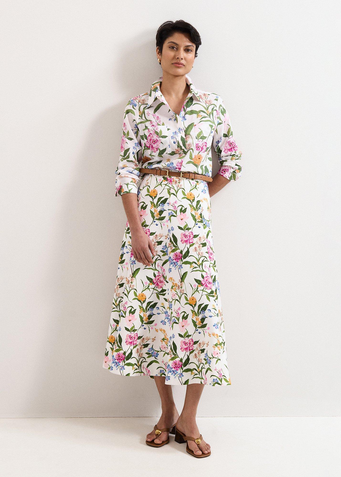 Maddelena Floral Print Shirt
