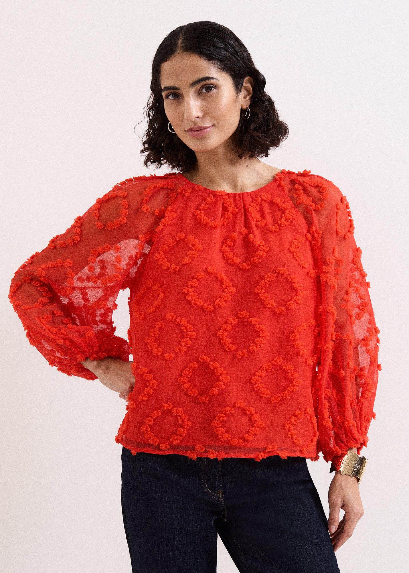 ${product-id}-Shayla Red Blouse-Red-${view-type}