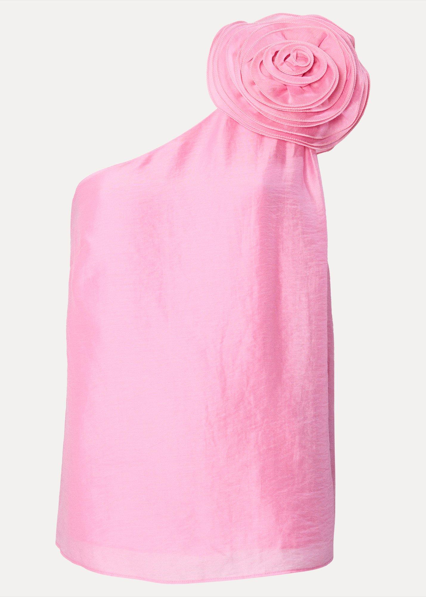 Angelina Pink Corsage Top
