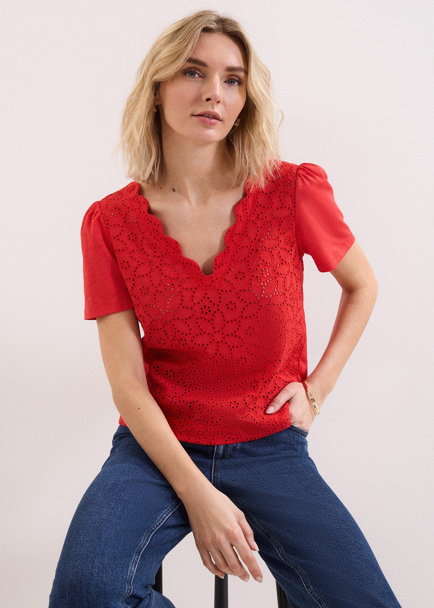Freya Scallop T Shirt