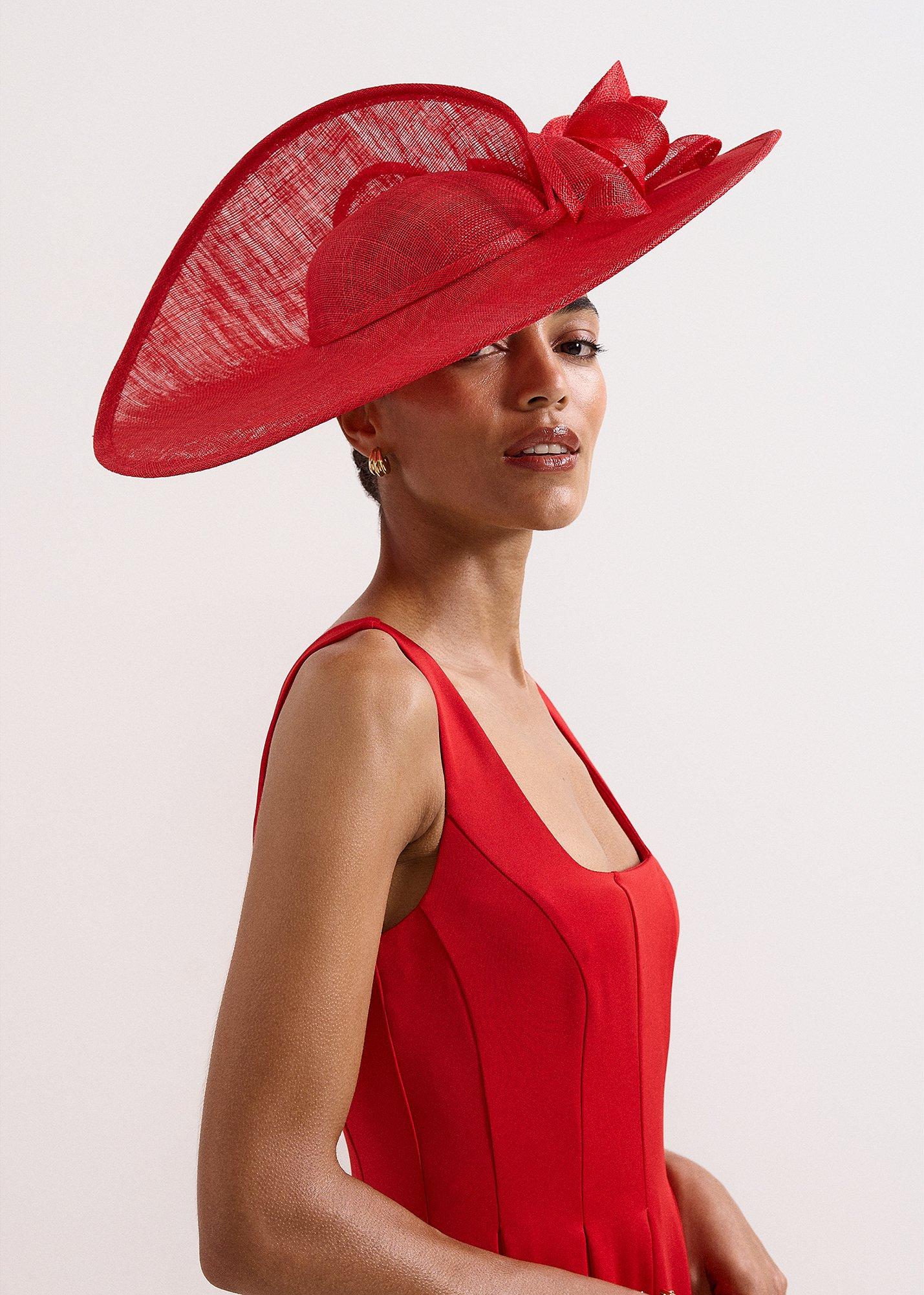 Twist Back Statement Disc Fascinator