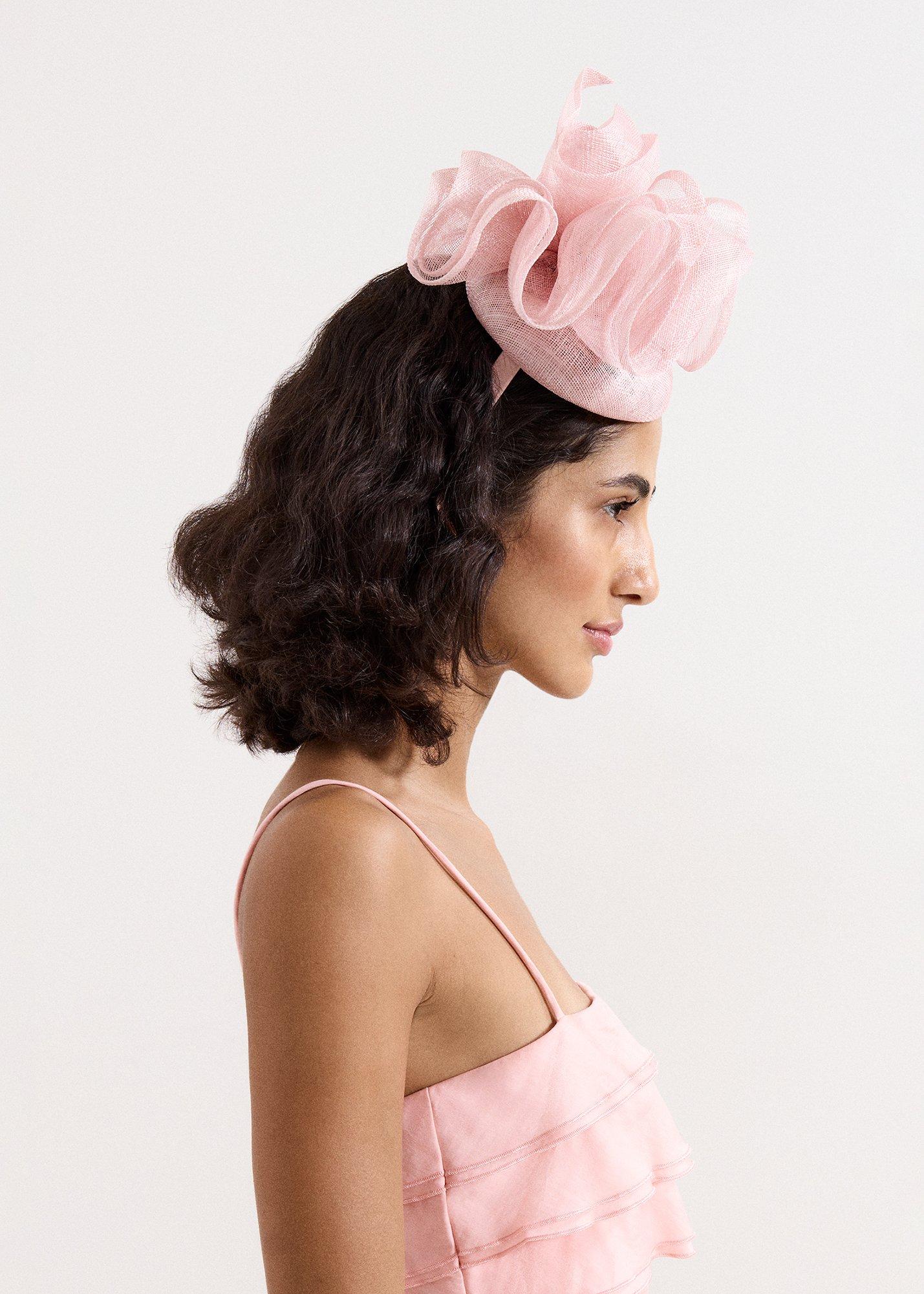 Ruffle Top Pillbox