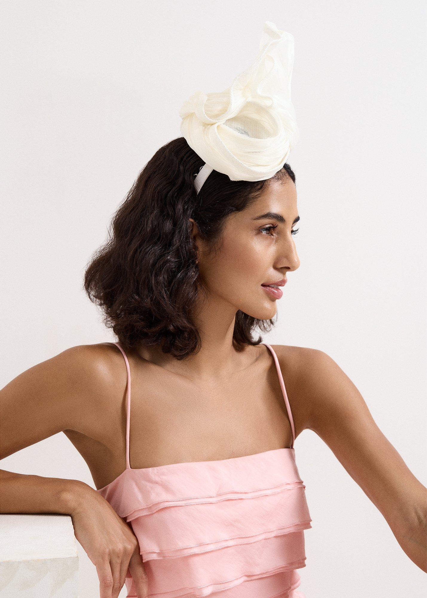 Pleat Twist Pillbox
