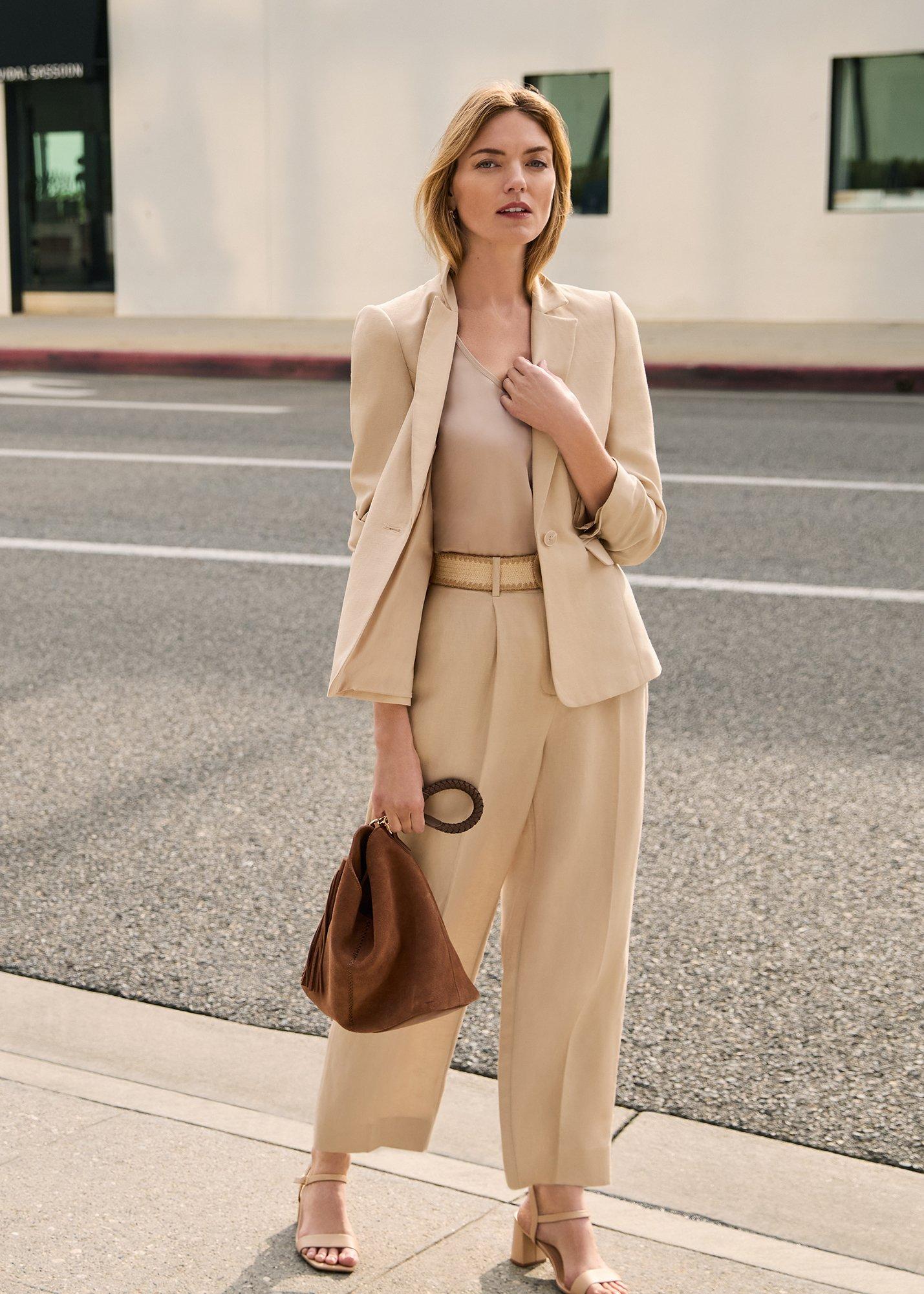 Elena Linen Trouser