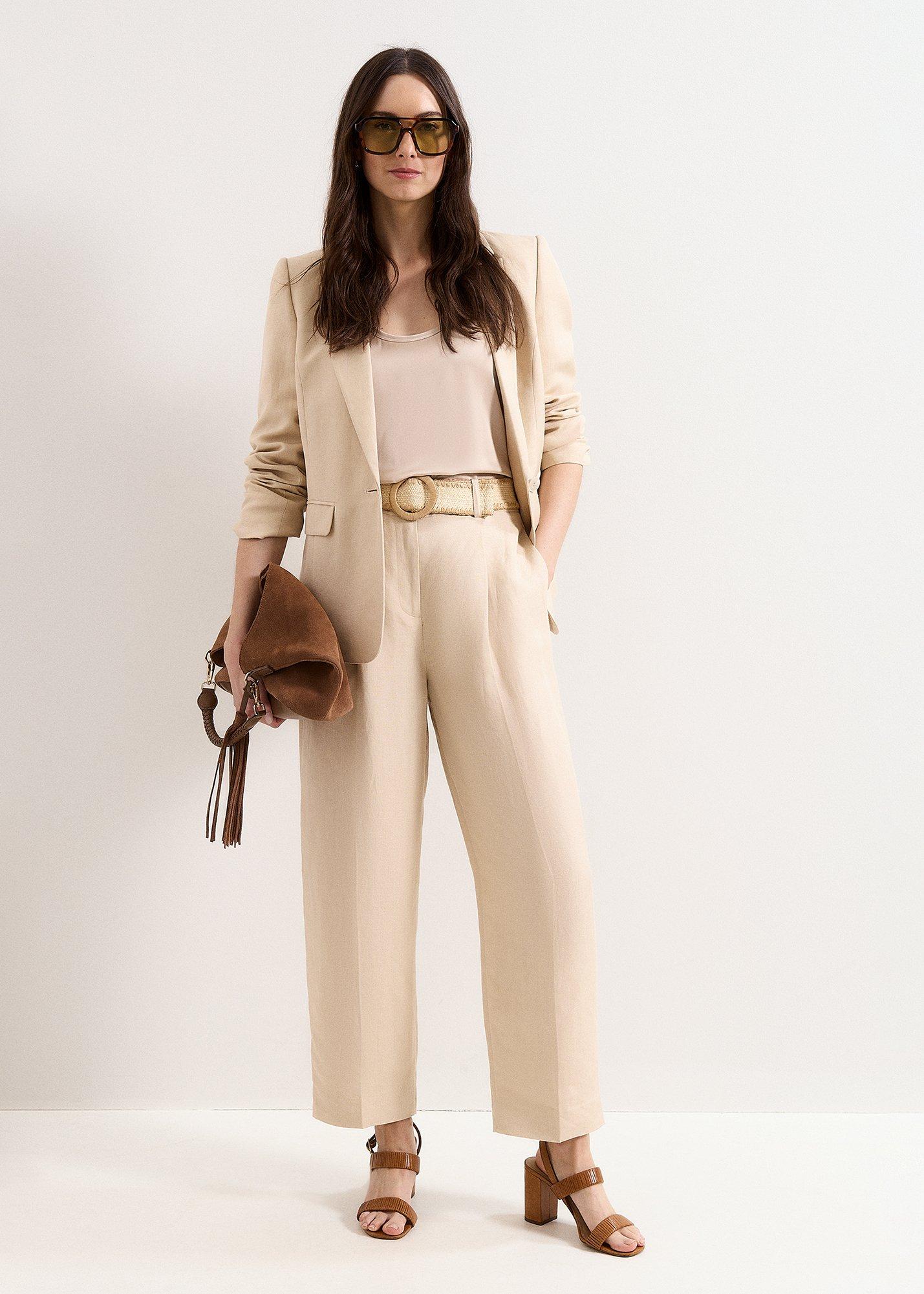 Elena Linen Trouser