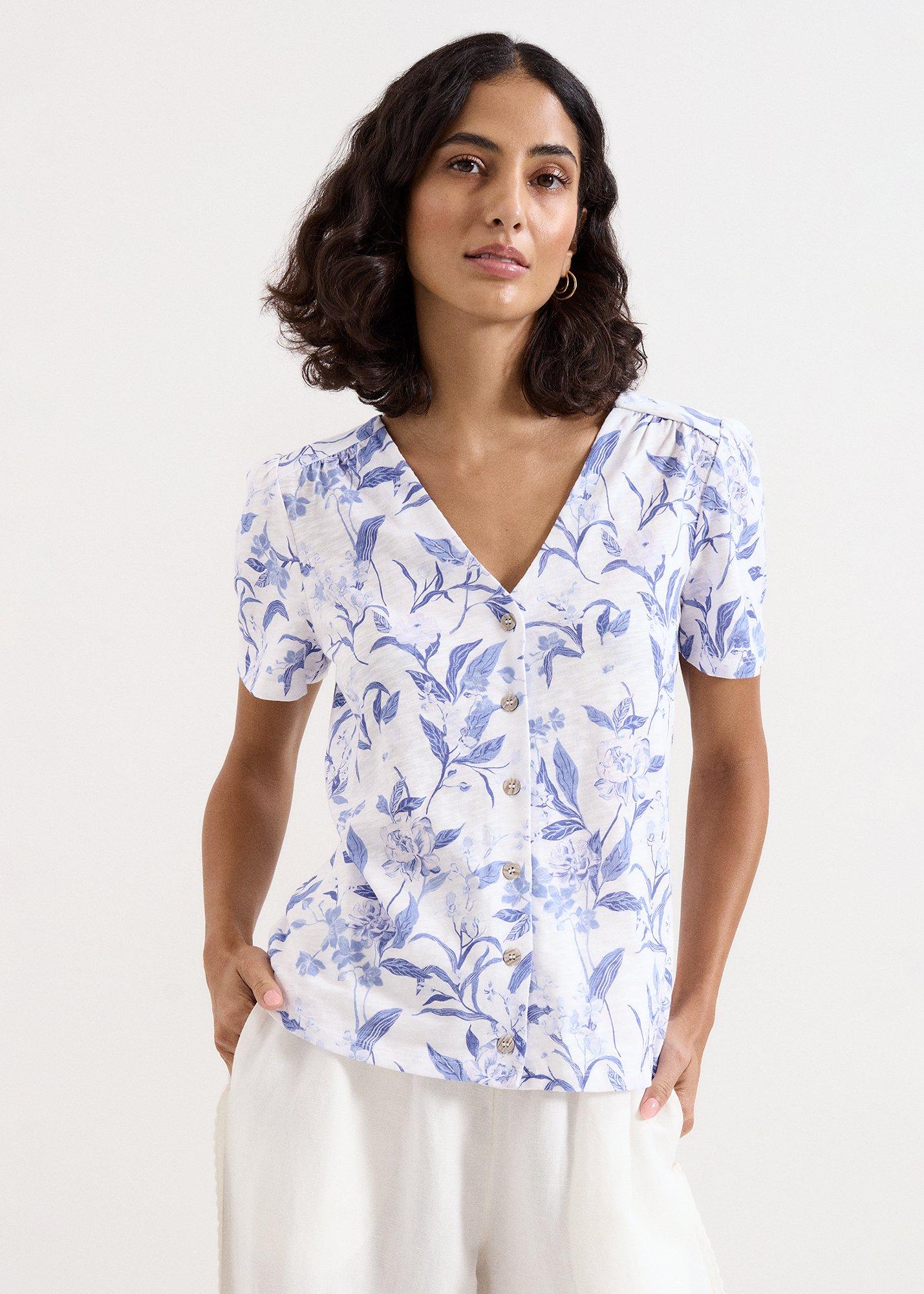 ${product-id}-Lorenna V Neck Top-Blue-${view-type}