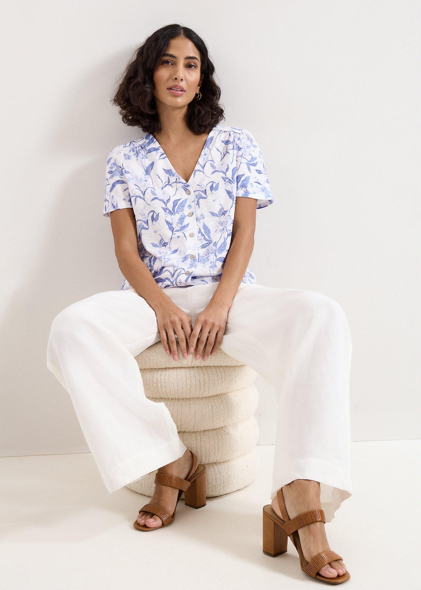 ${product-id}-Lorenna V Neck Top-Blue-${view-type}