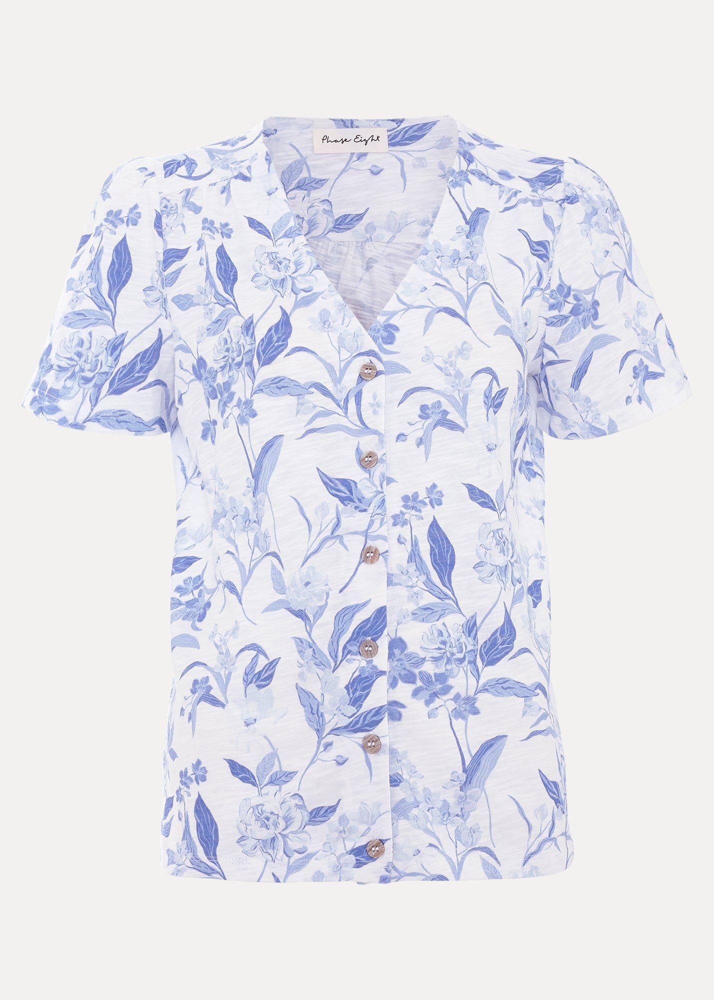 ${product-id}-Lorenna V Neck Top-Blue-${view-type}