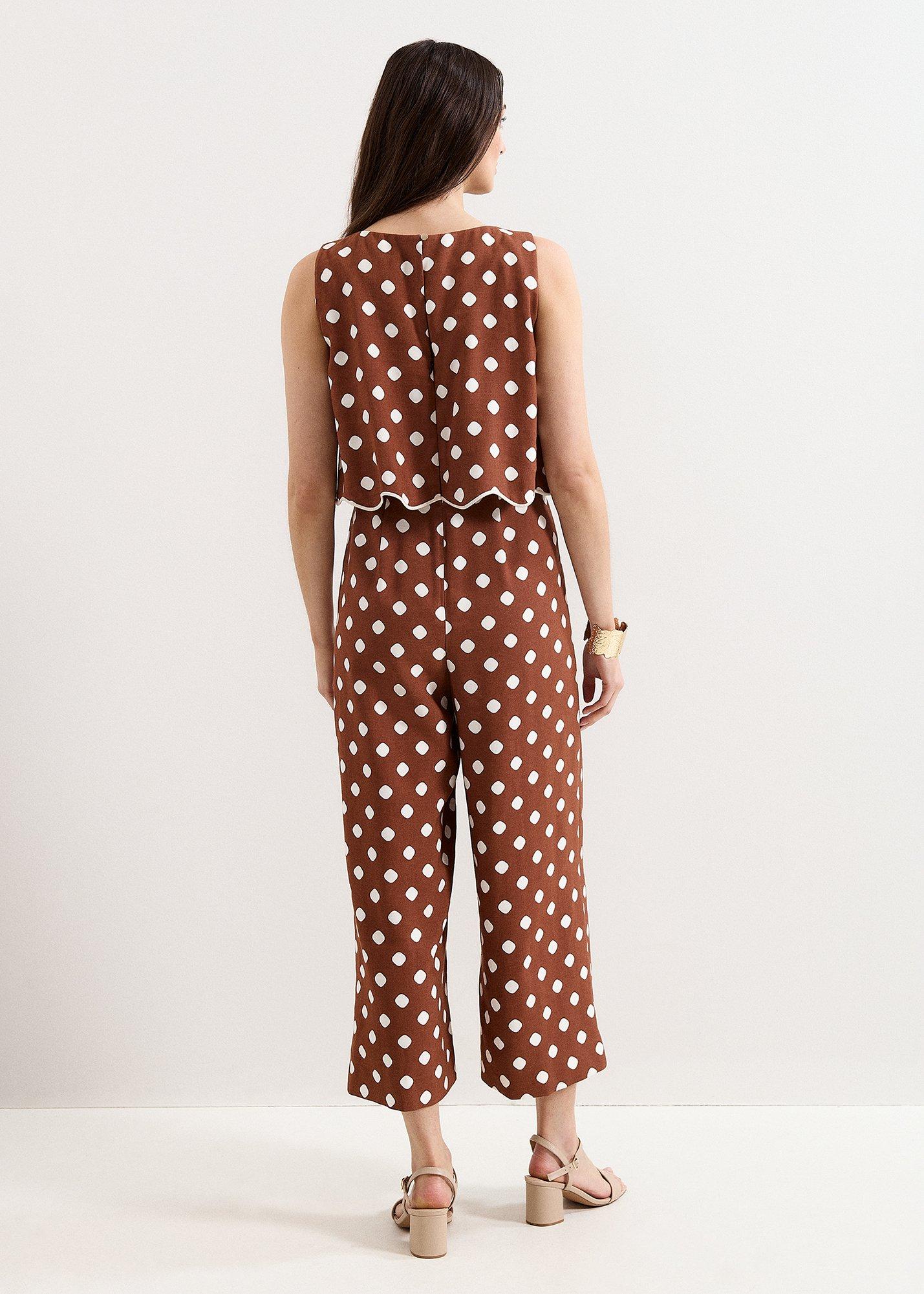Alia Spot Jumpsuit