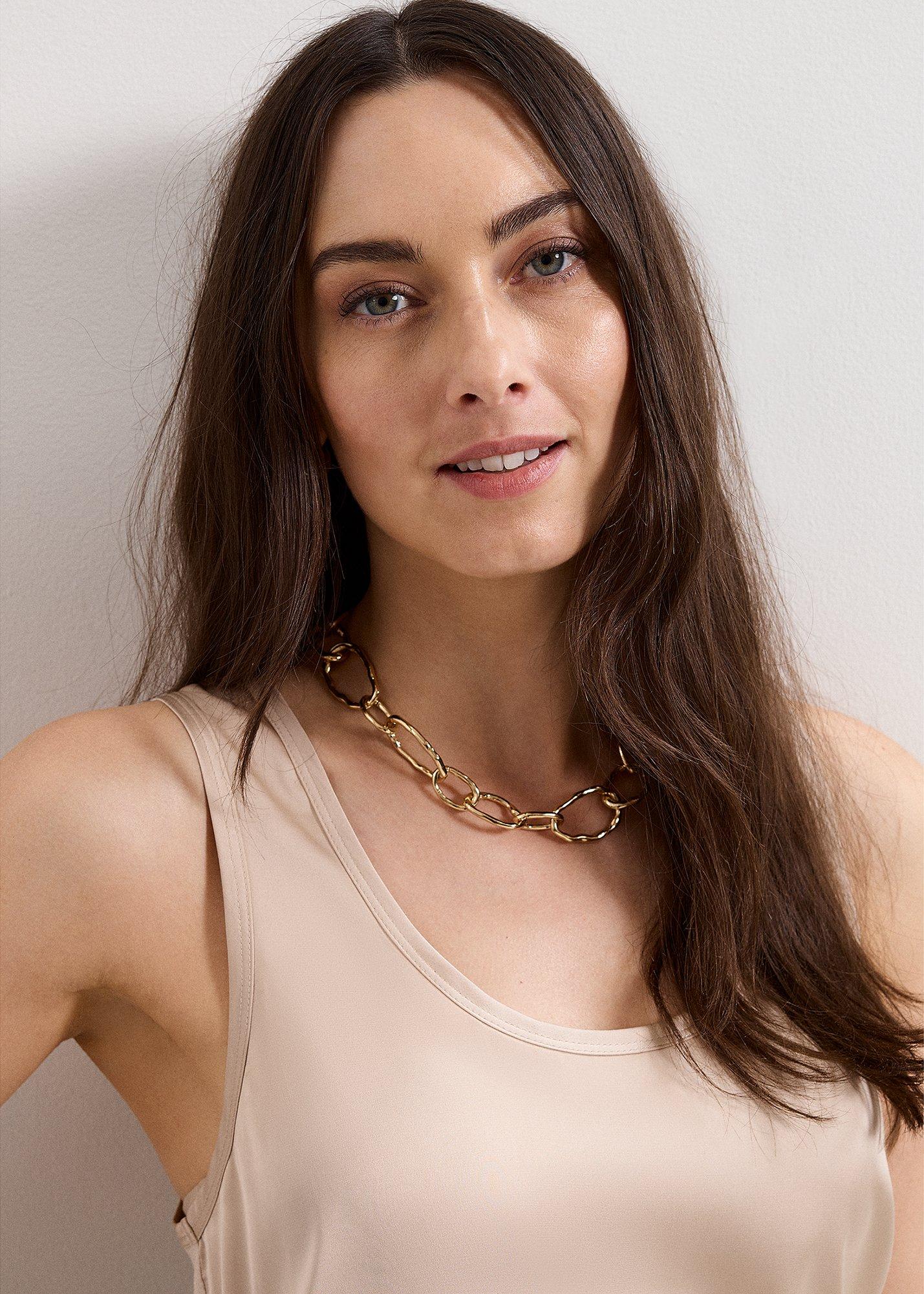 Edie Satin Front Cami Vest Top
