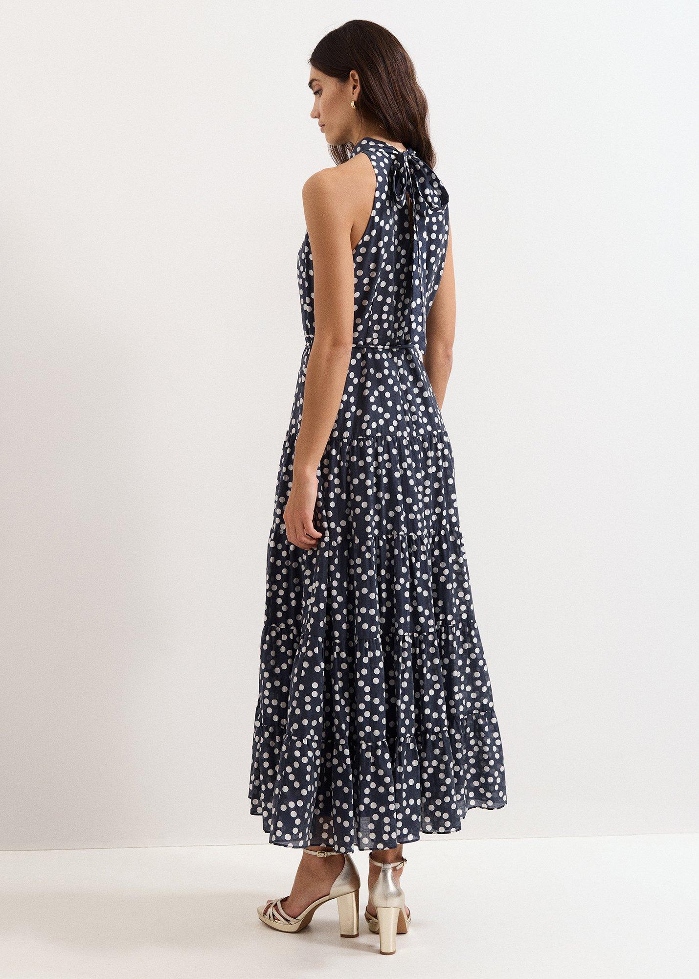 Nita Navy Spot Maxi