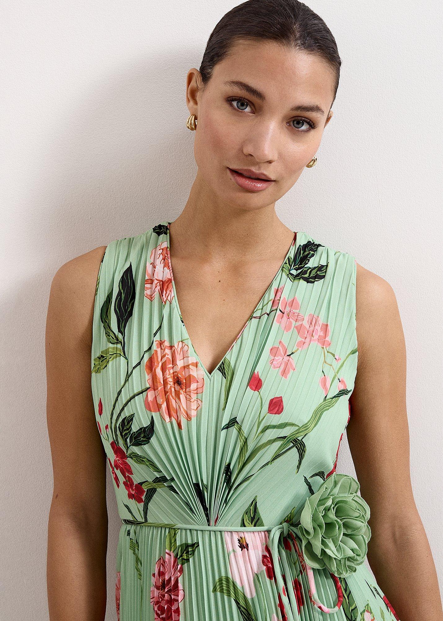${product-id}-Simara Floral Dress-Green-${view-type}