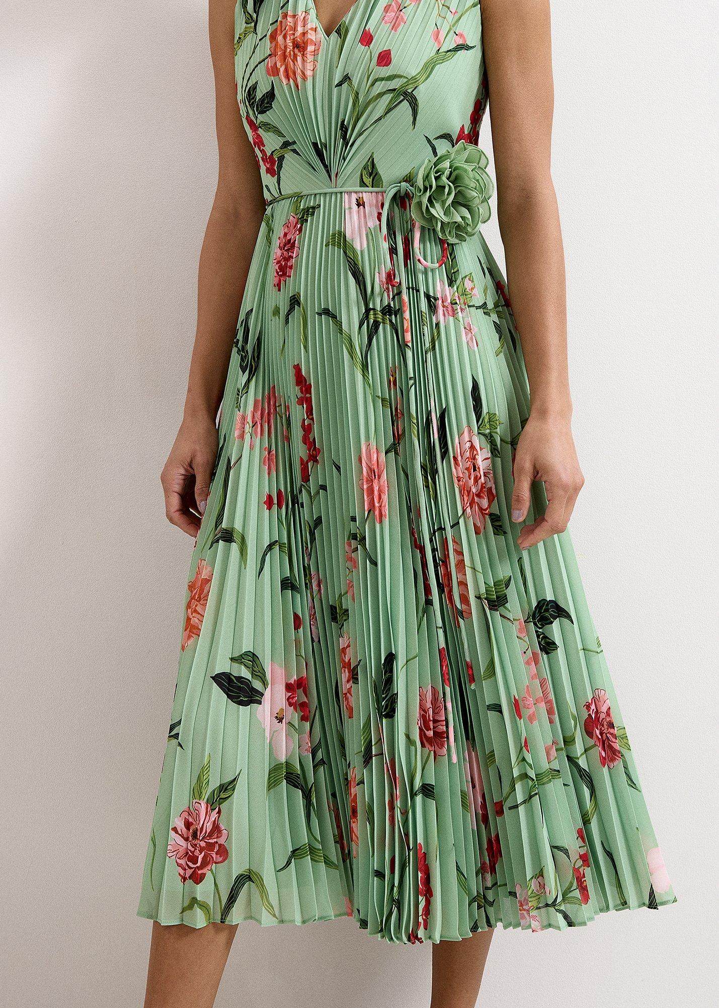 ${product-id}-Simara Floral Dress-Green-${view-type}