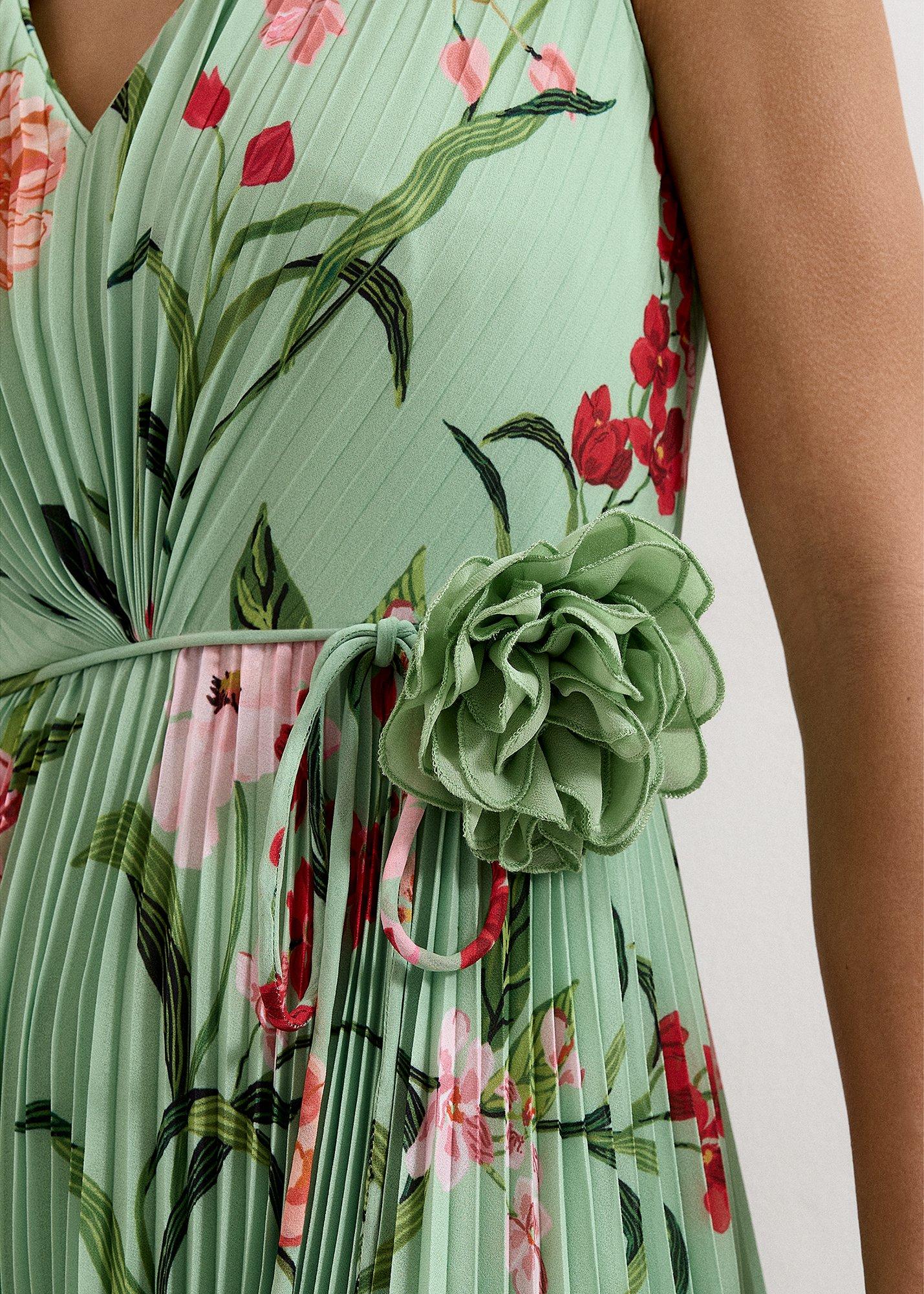 ${product-id}-Simara Floral Dress-Green-${view-type}