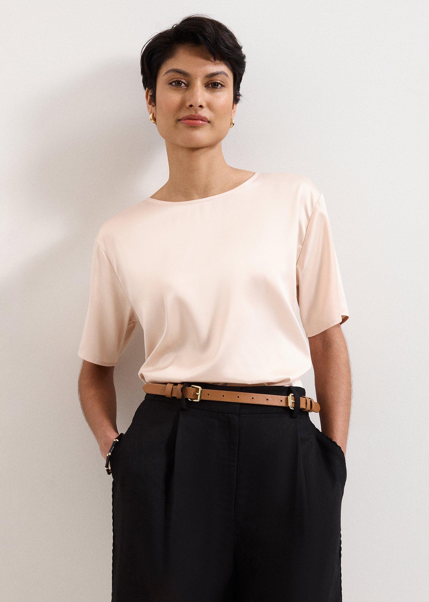 Francesca Satin Top