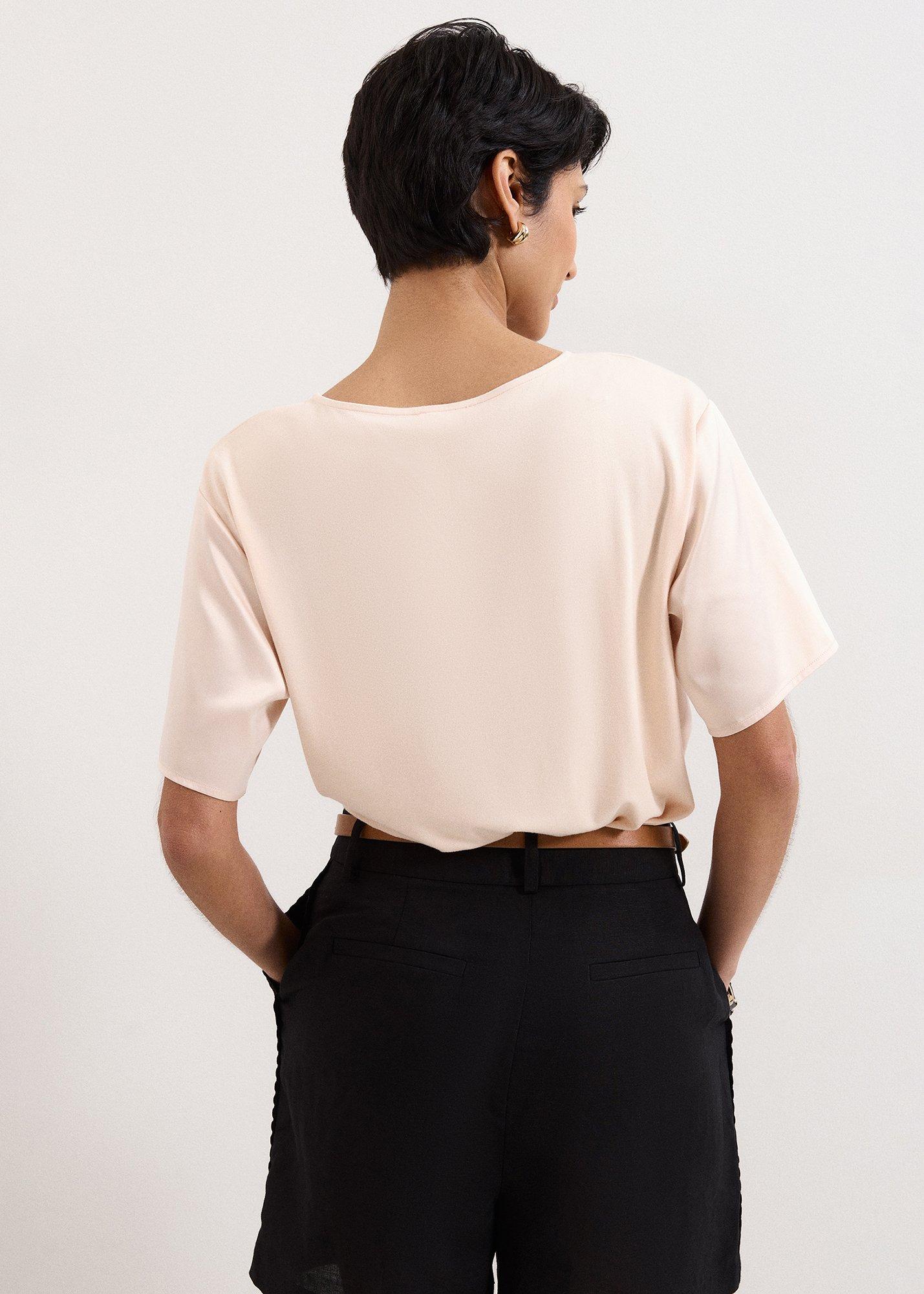 Francesca Satin Top