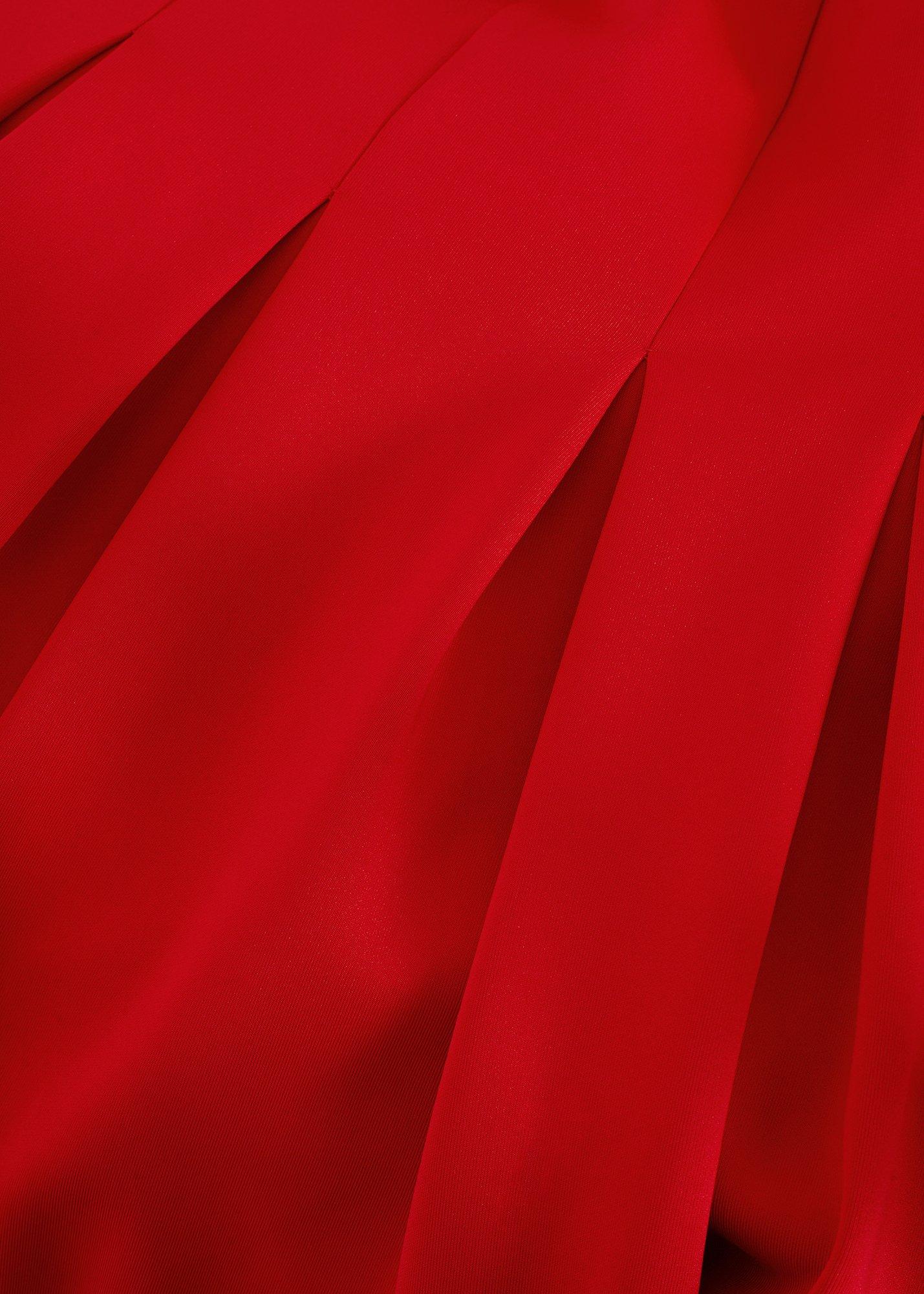 katie-red-scuba-midi-dress