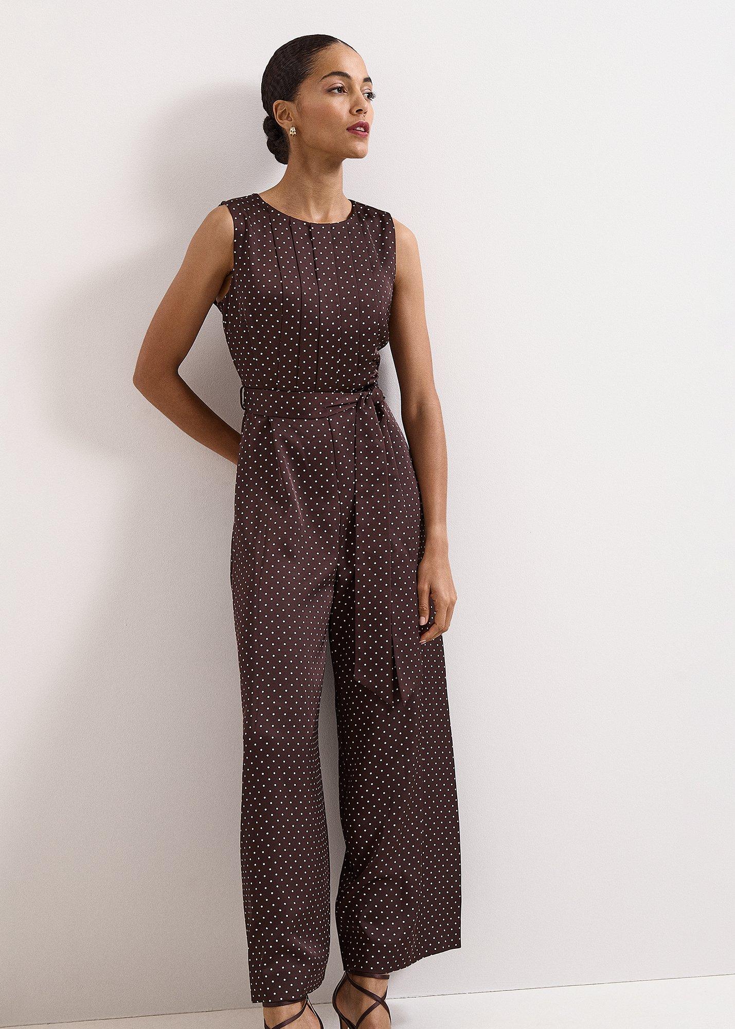Janine Spot Jumpsuit