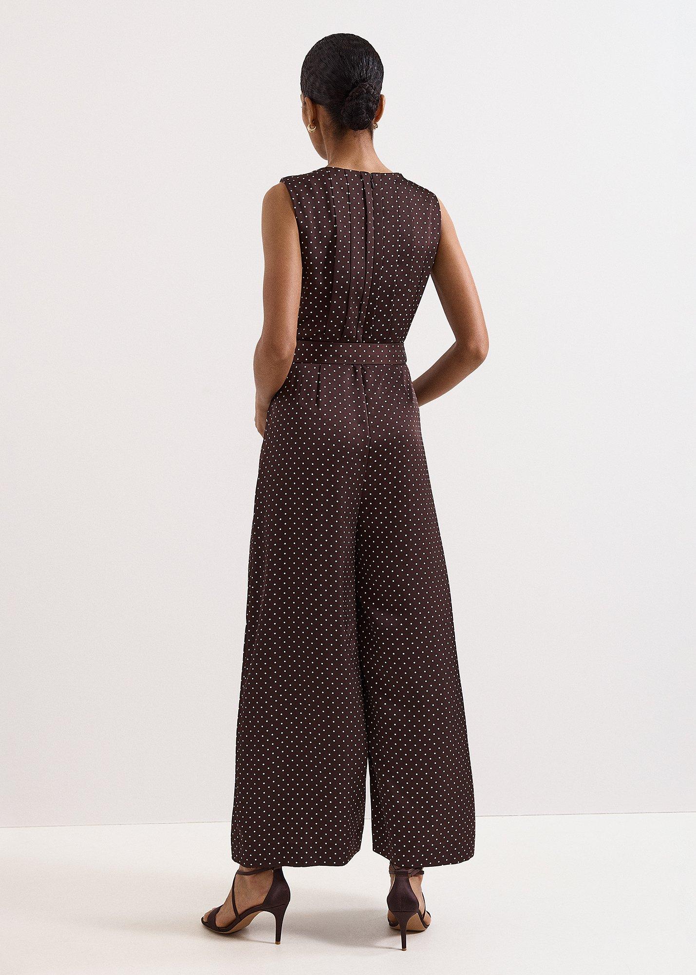 Janine Spot Jumpsuit