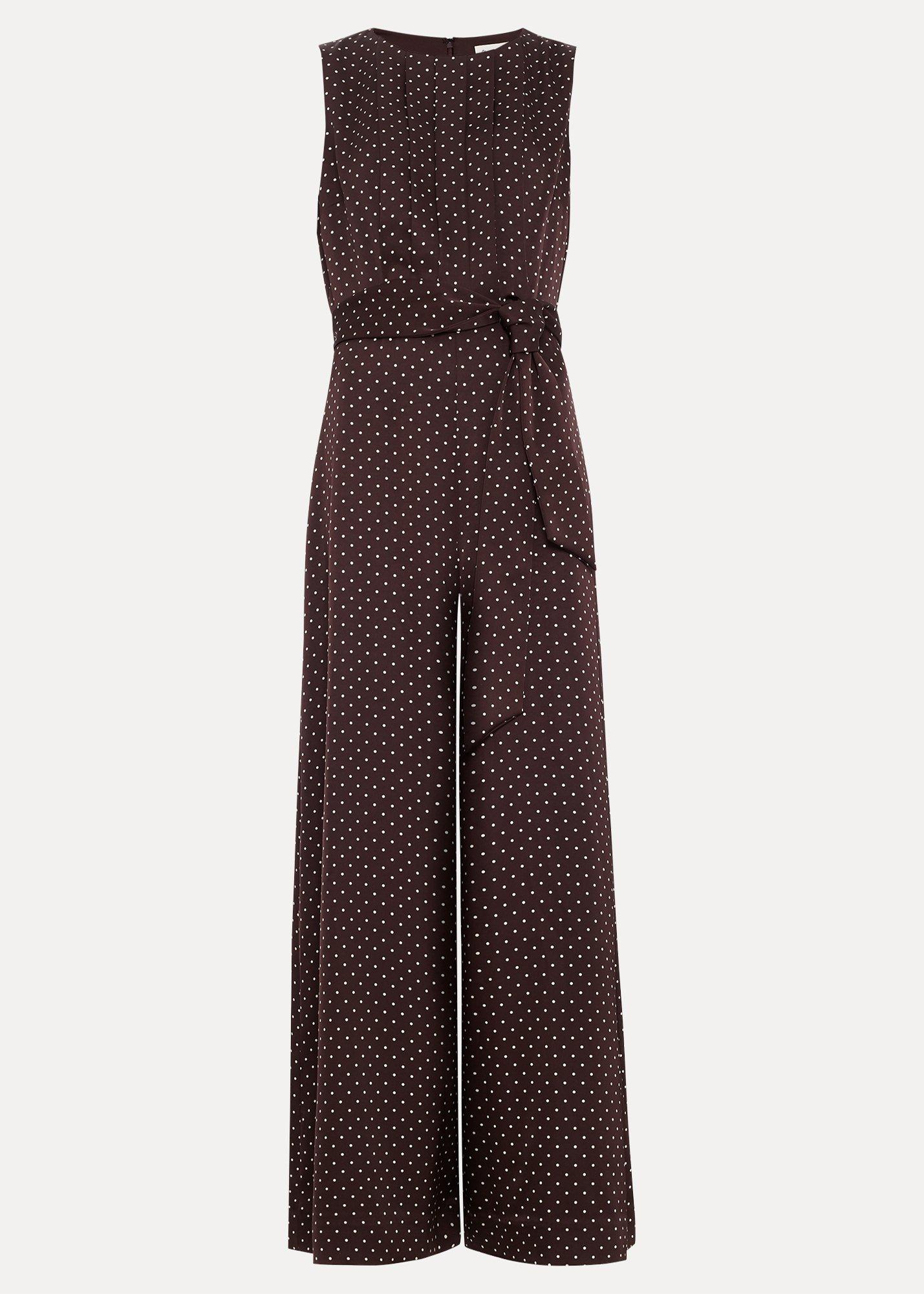 janine-spot-chocolate-jumpsuit