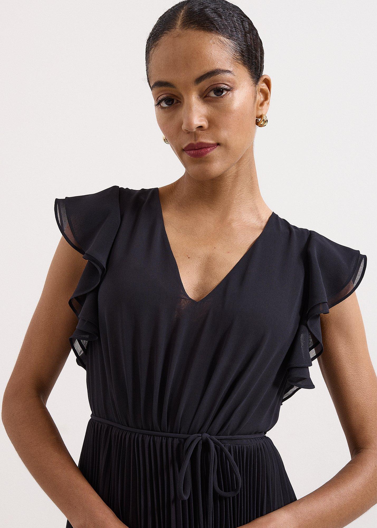 petite-uma-pleated-maxi-dress
