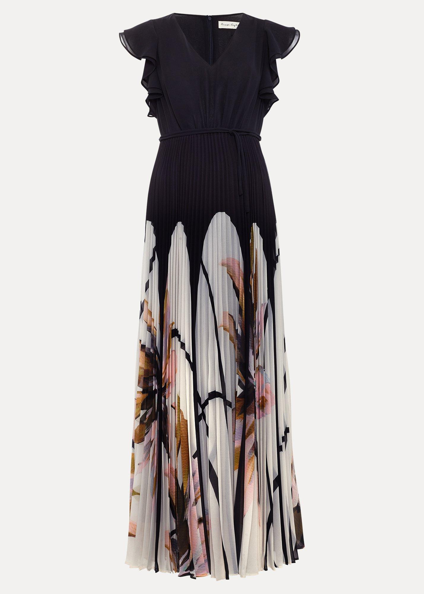 petite-uma-pleated-maxi-dress