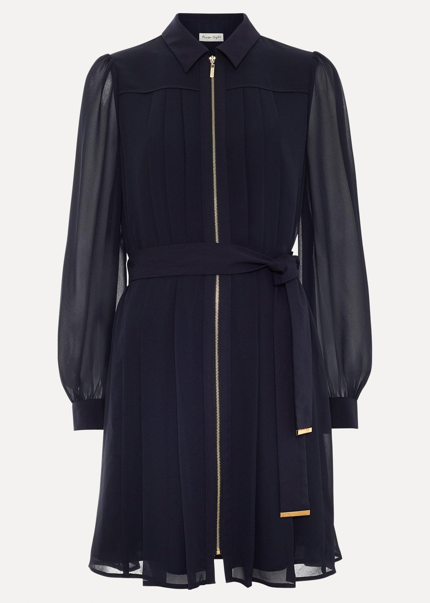 Lottie Short Pleat Mini Dress