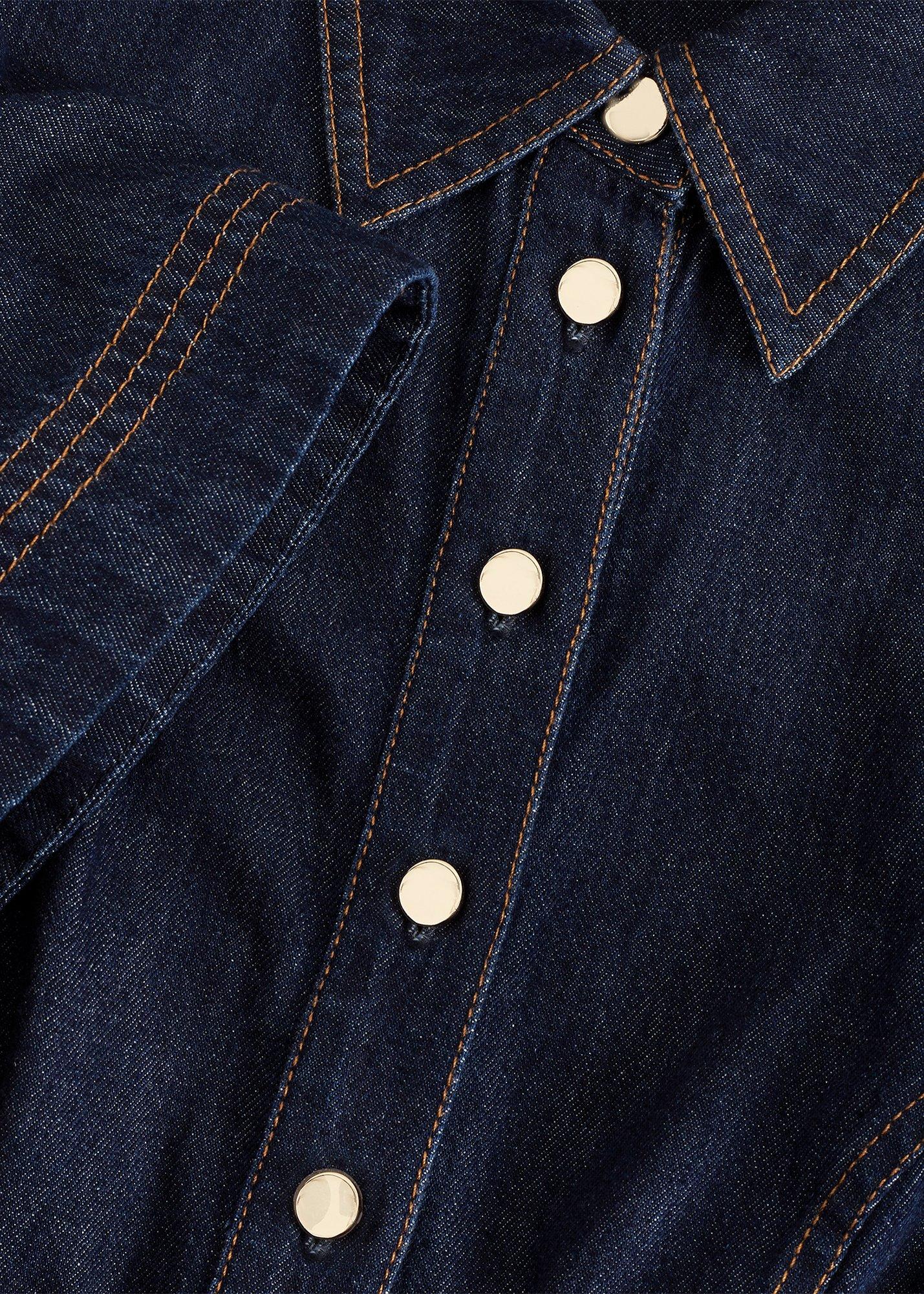 Aven Denim Midi Dress