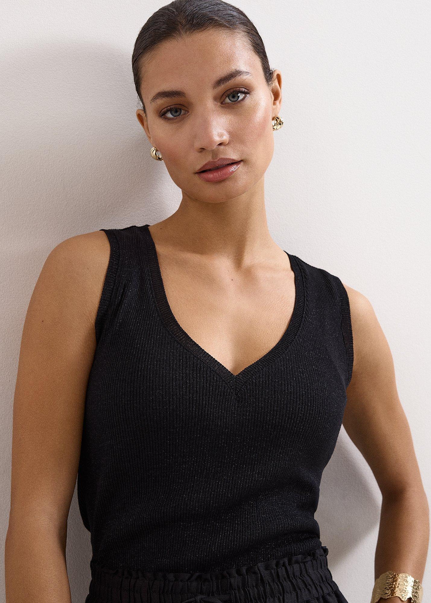 Mila V-Neck Vest