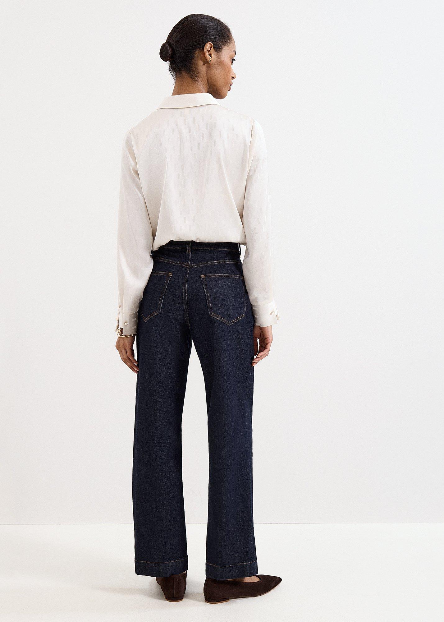 Lexi Straight Leg Indigo Jeans 