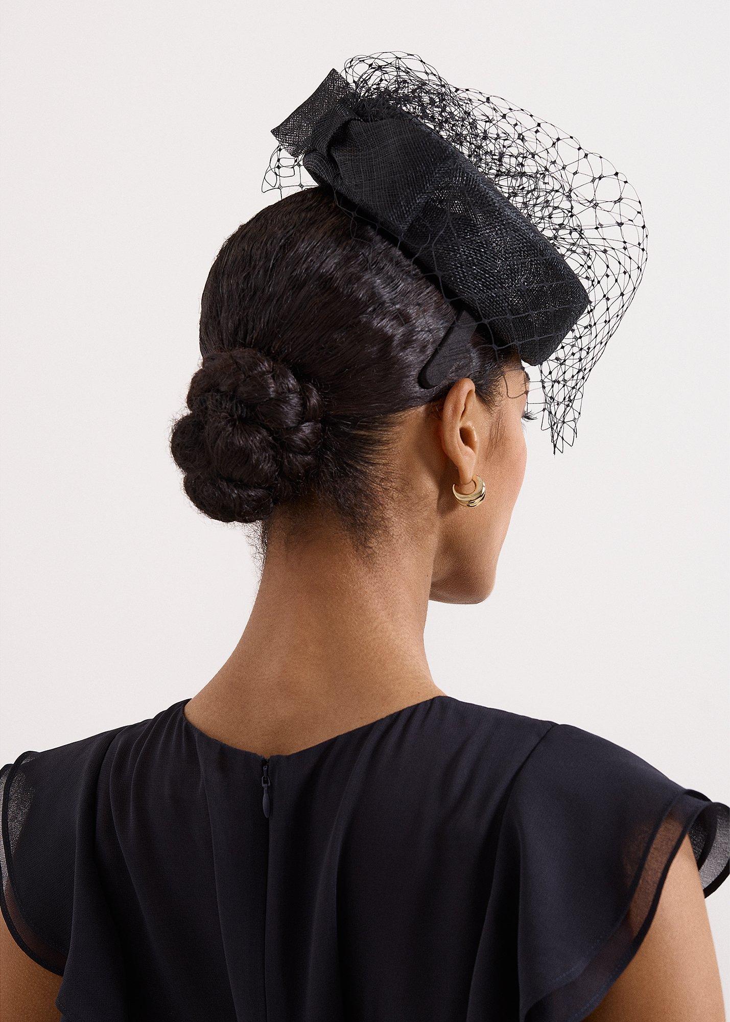 Veiled Pillbox Fascinator