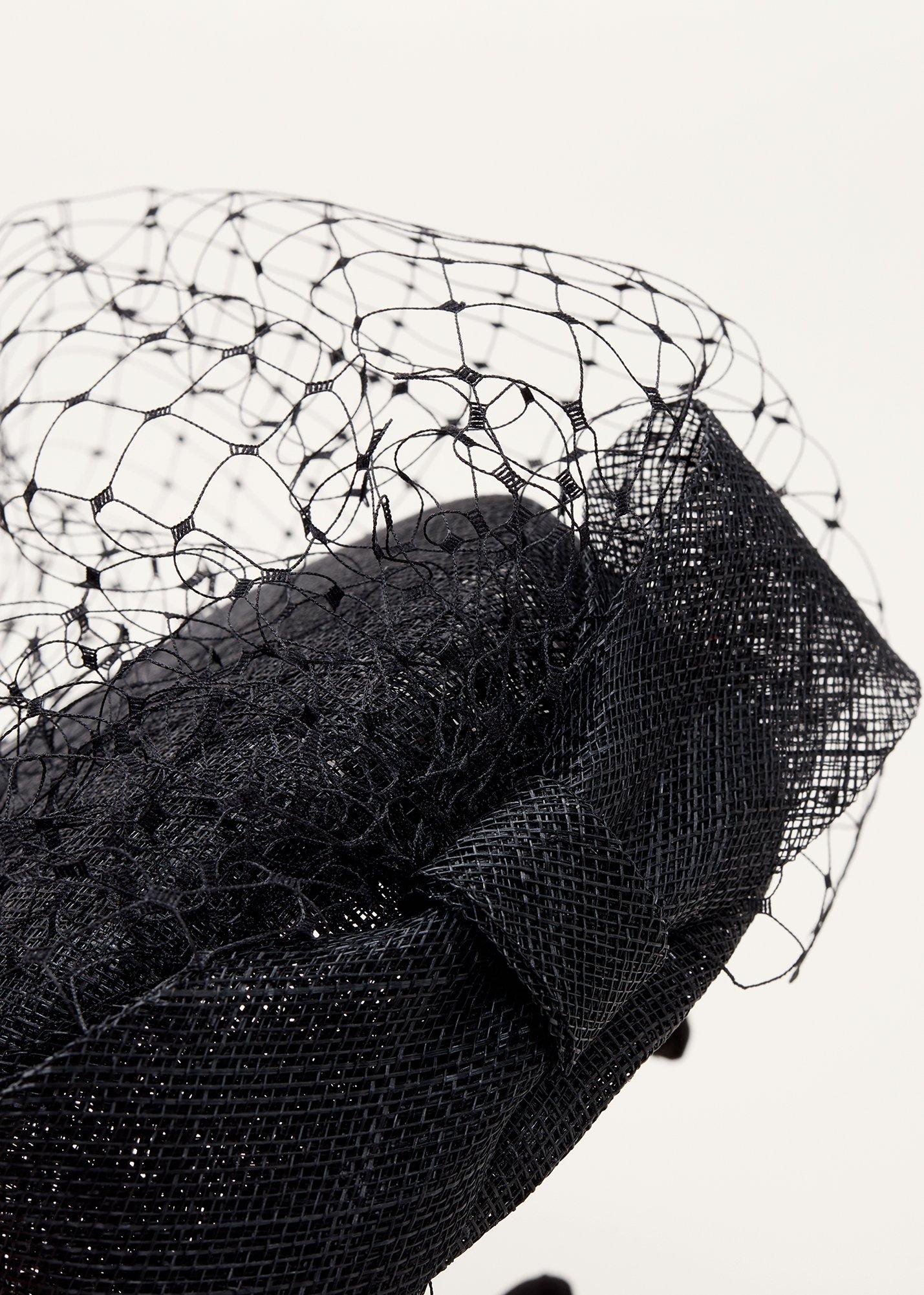 Veiled Pillbox Fascinator