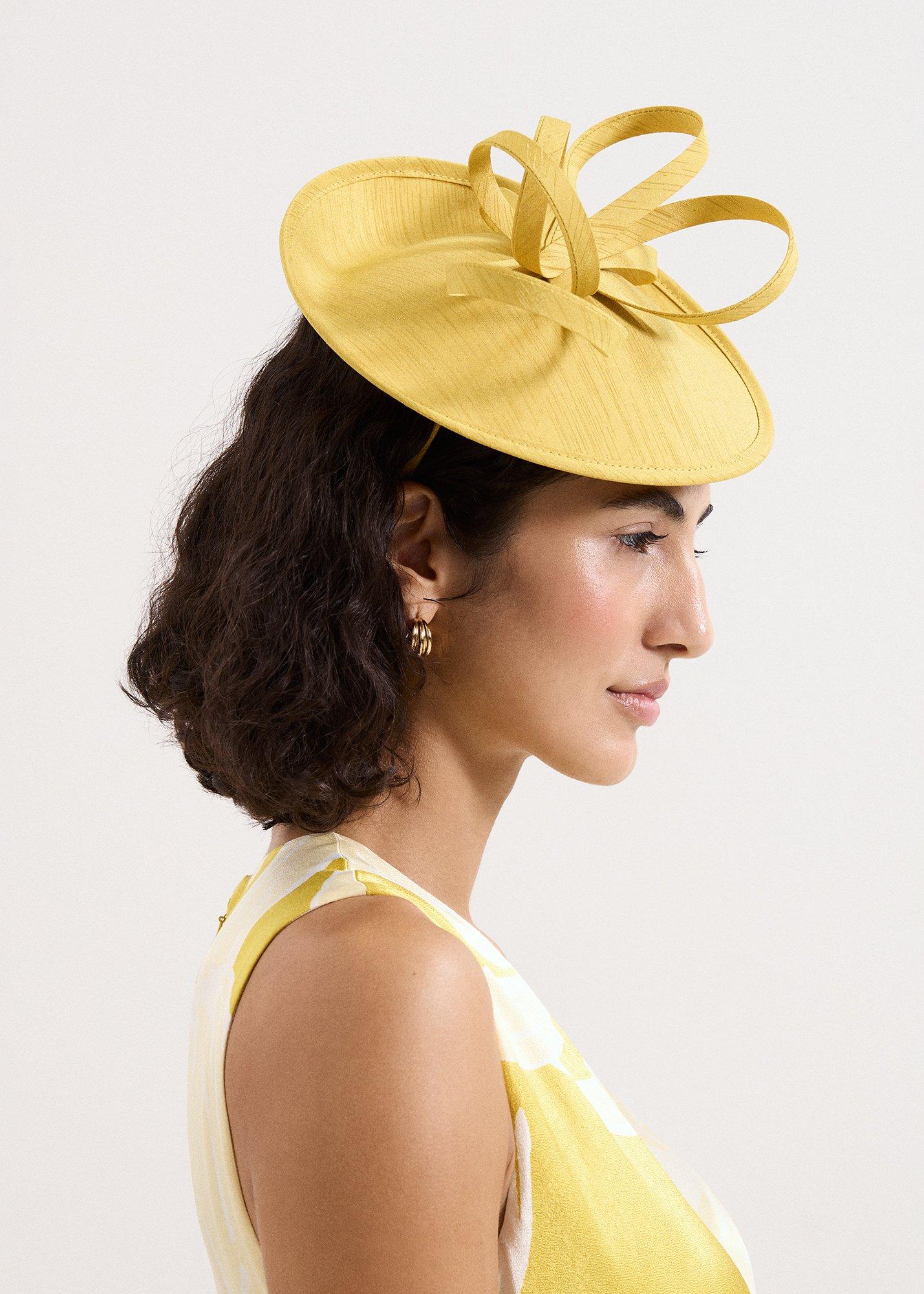 Shantung Loop Disc Fascinator 