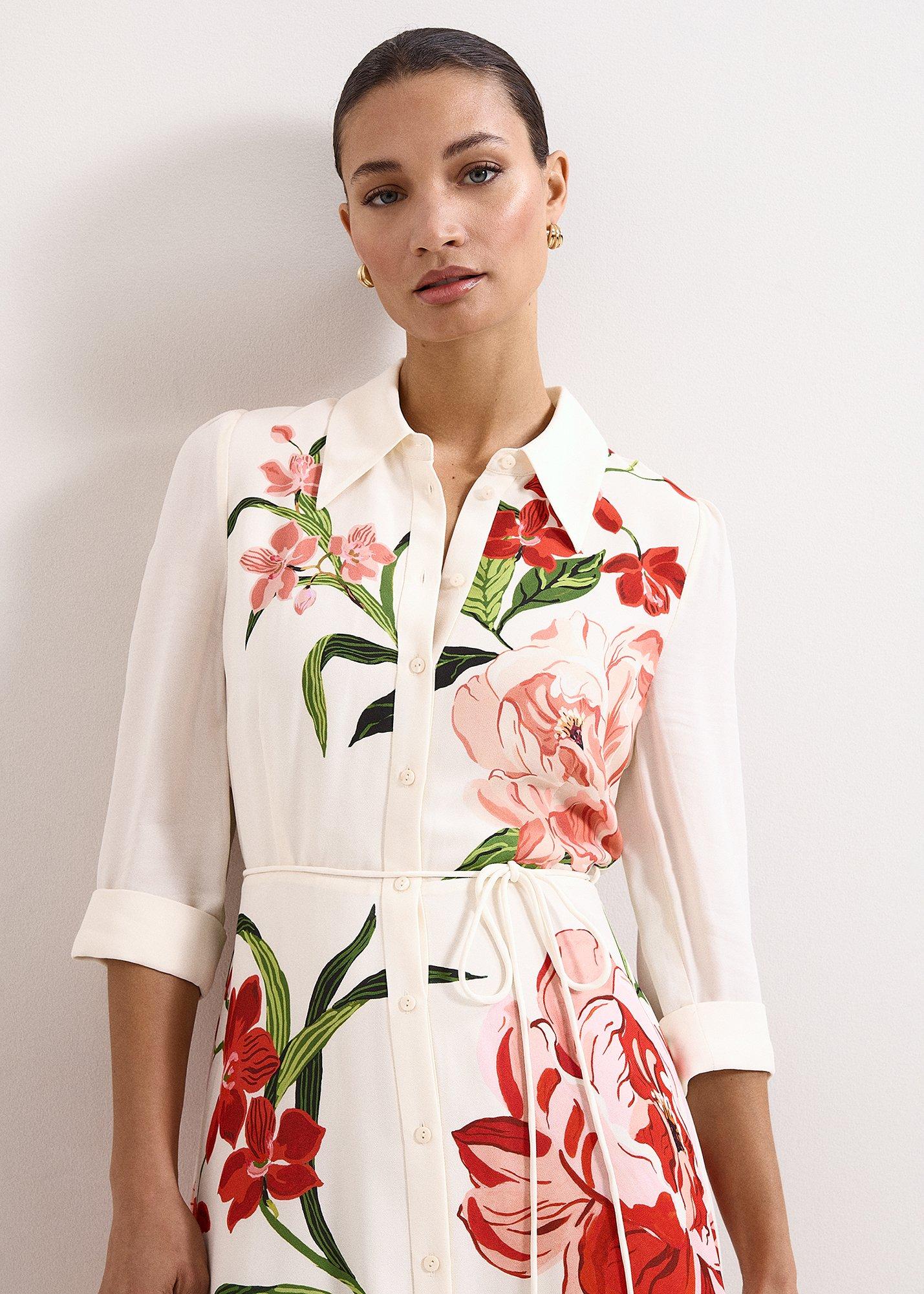 petite-anabella-floral-shirt-midi-dress