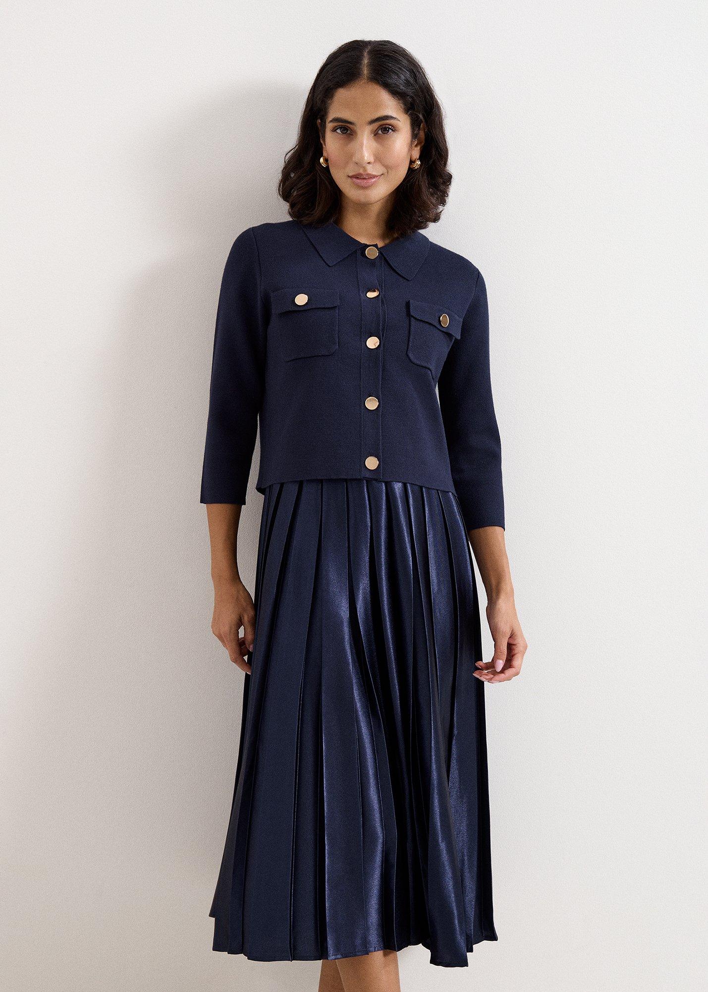 Penny Jacket Two In One Knit Dress
