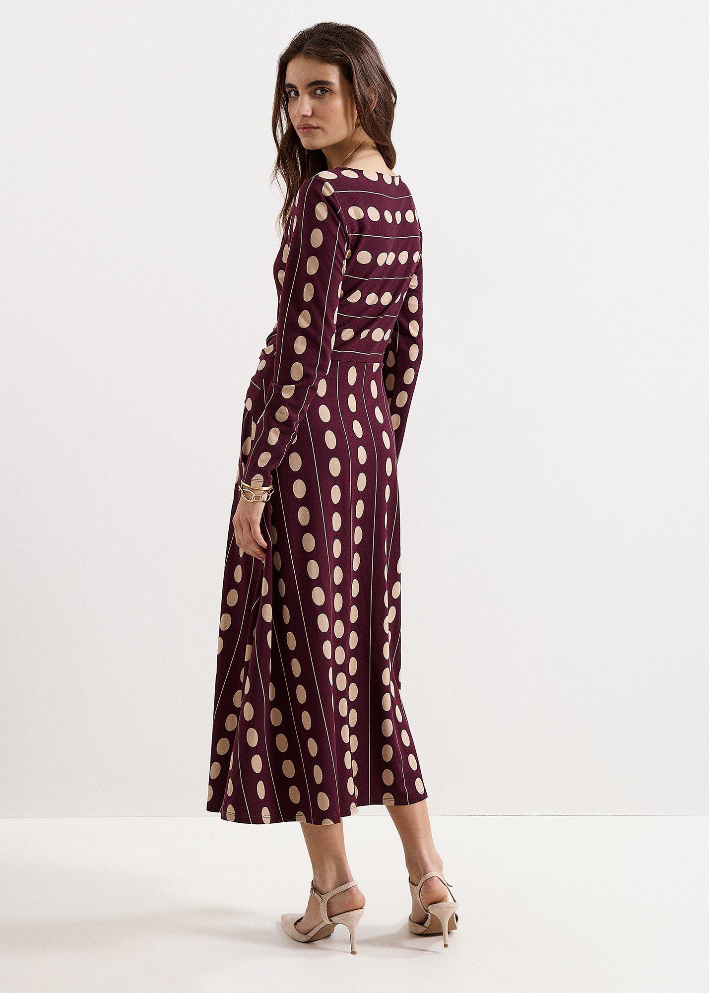 Petite Eugenie Spot Maxi Dress