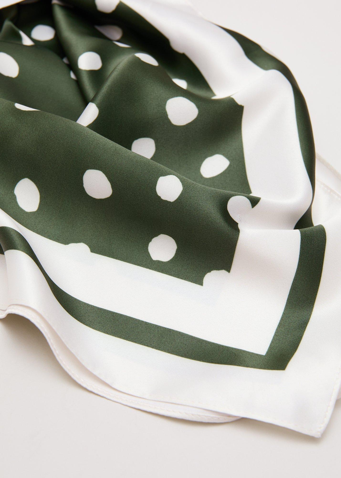 Spot Square Scarf