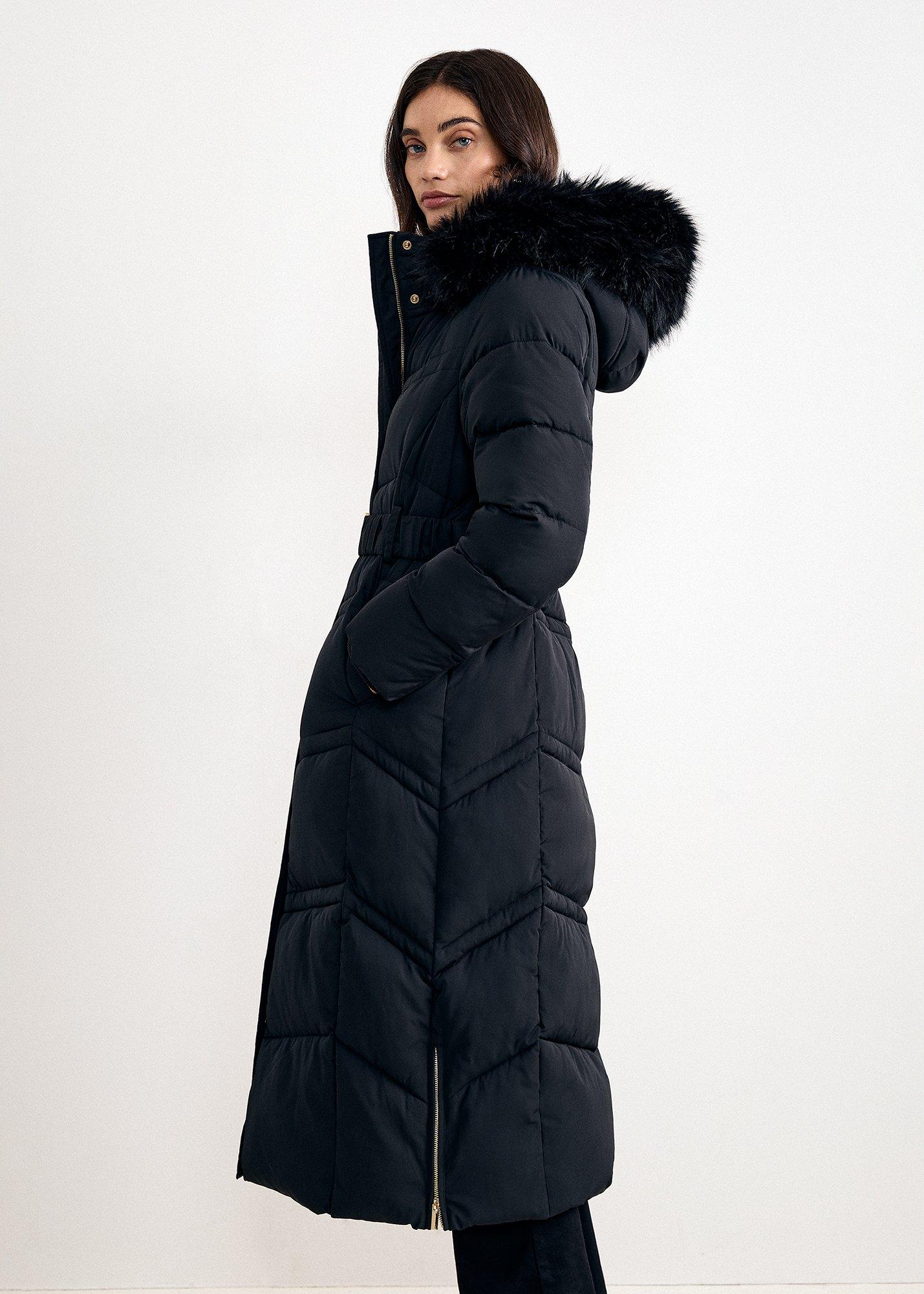 Dixie Long Fur Hood Puffer