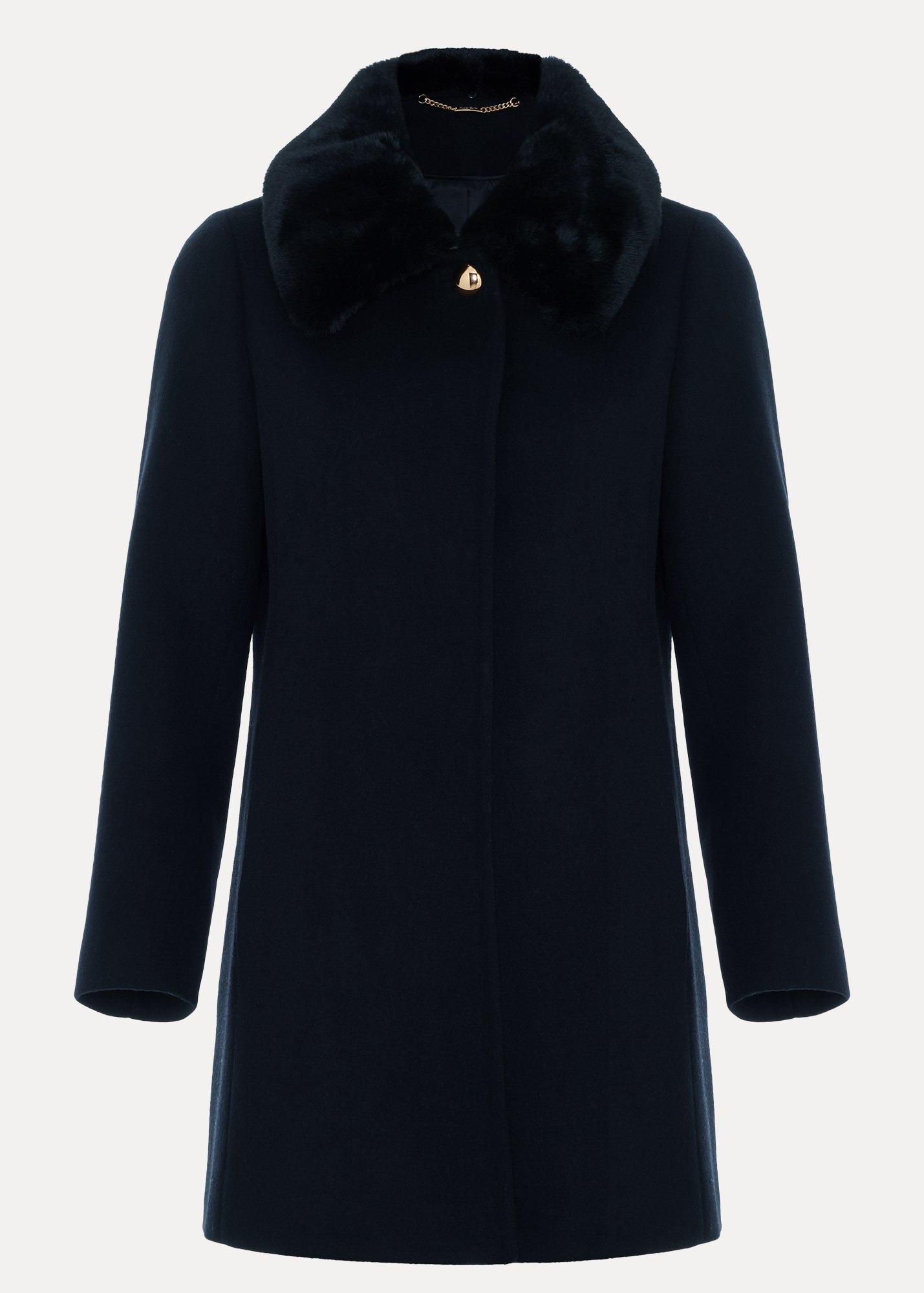 petite-issy-fur-collar-short-coat