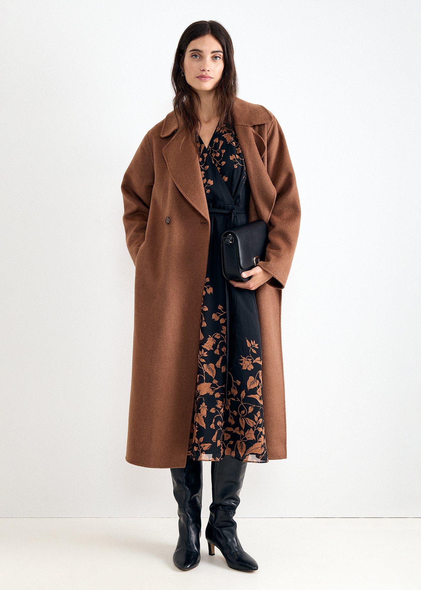 Darcy Revere Collar Belted Coat