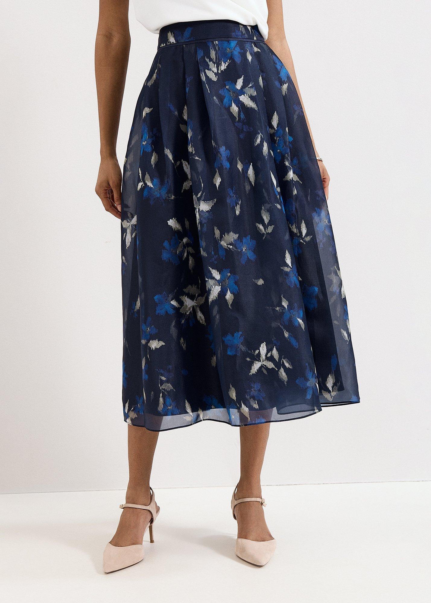 marella-floral-pleated-midi-skirt