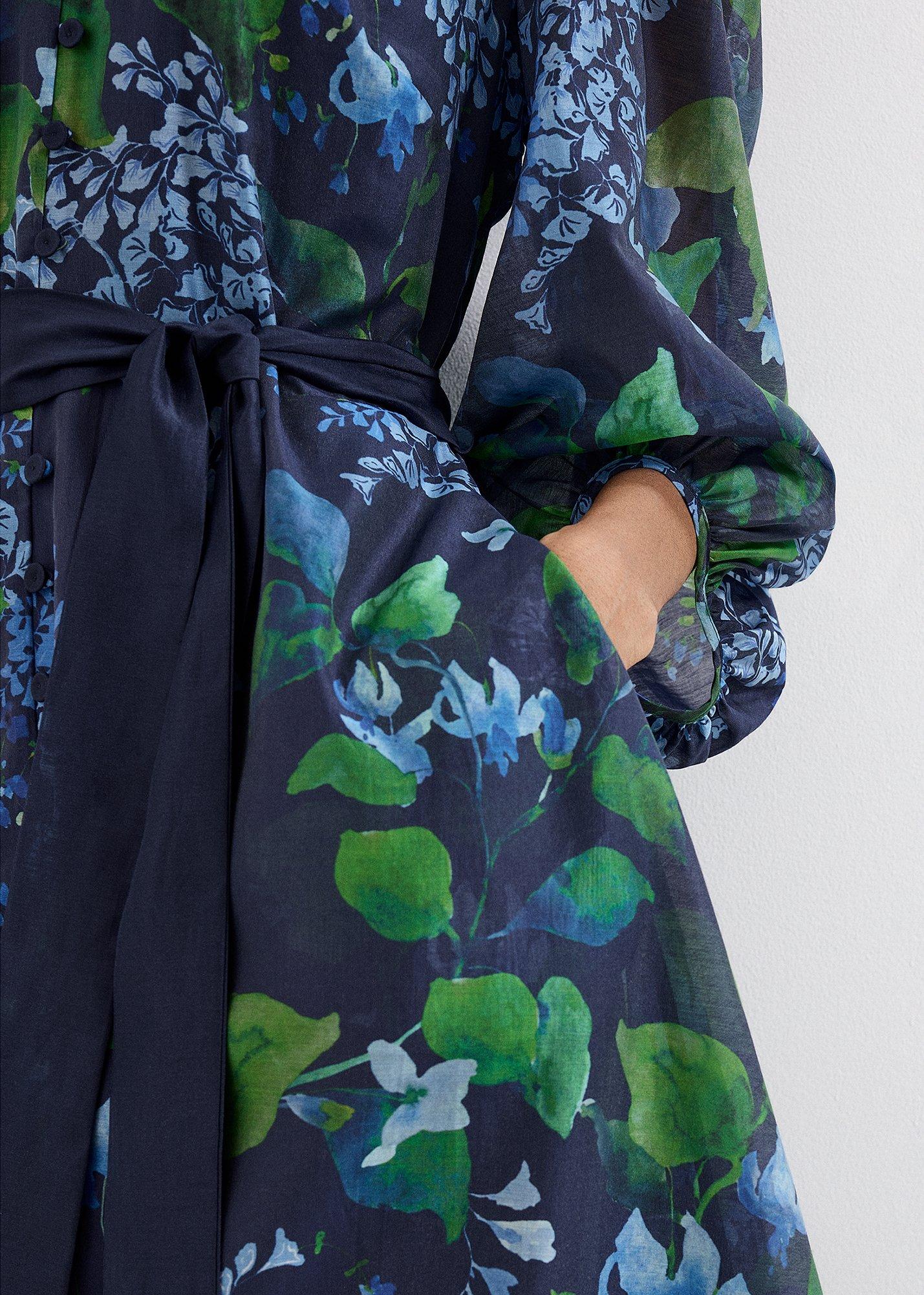 petite-nixie-navy-floral-print-shirt-dress