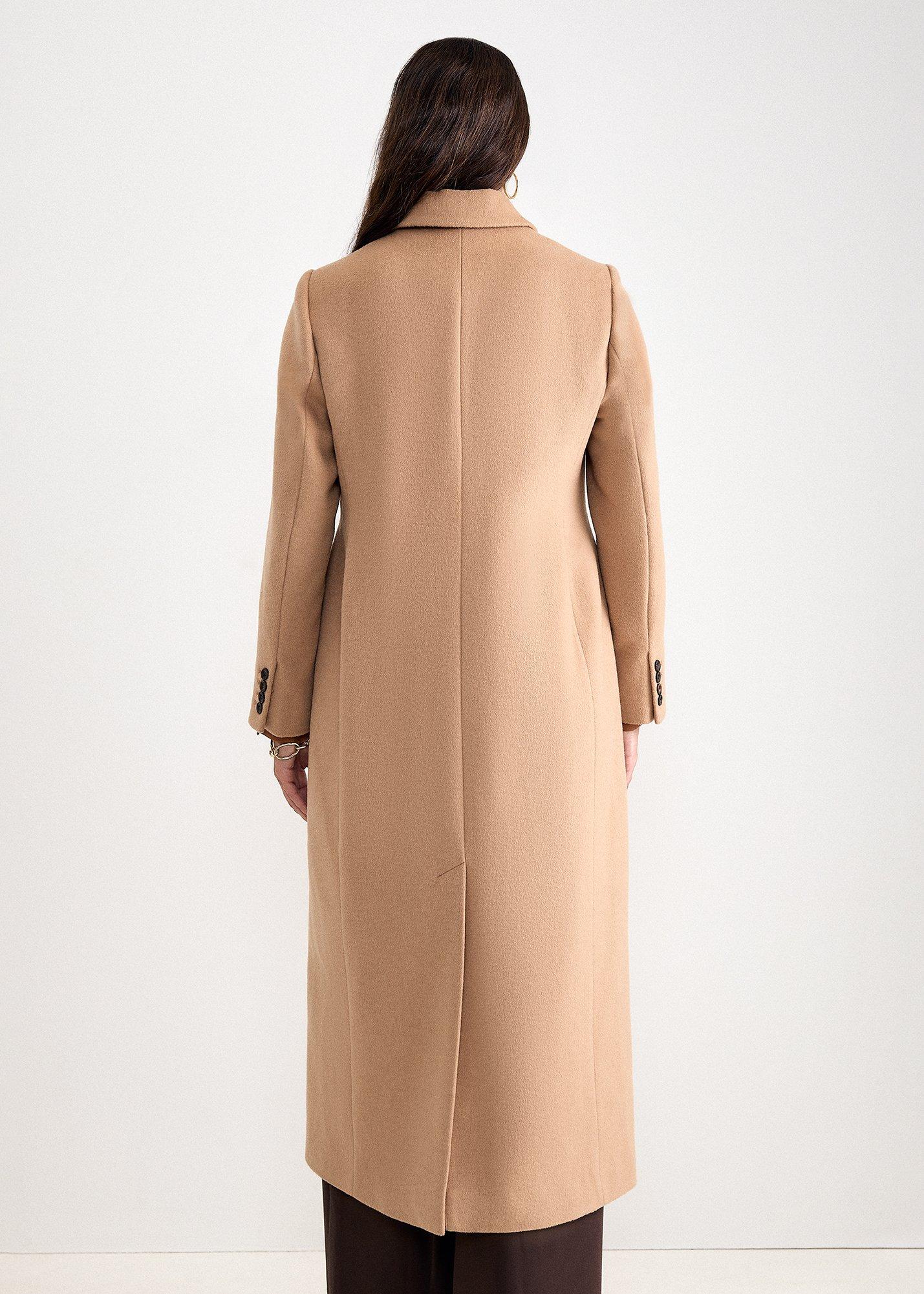 Lydia Button Maxi Coat