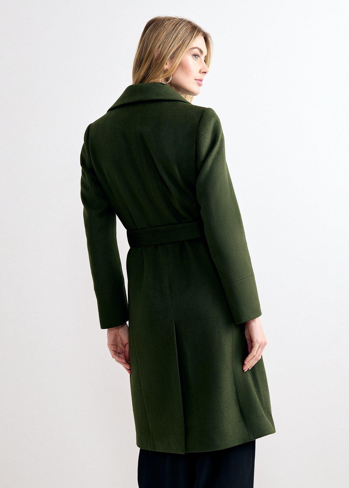 Nicci Belted Wool Coat