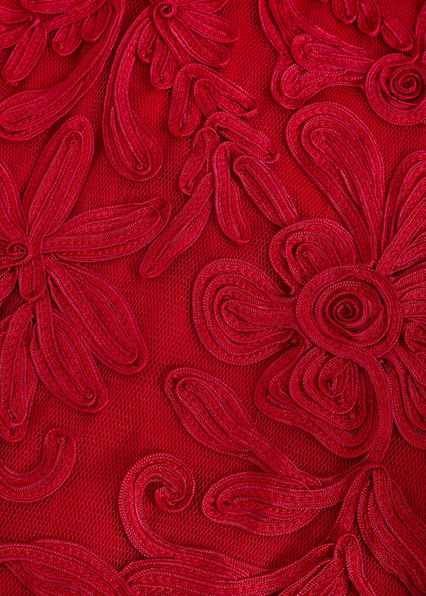 ${product-id}-Emmi Tapework Dress-Red-${view-type}